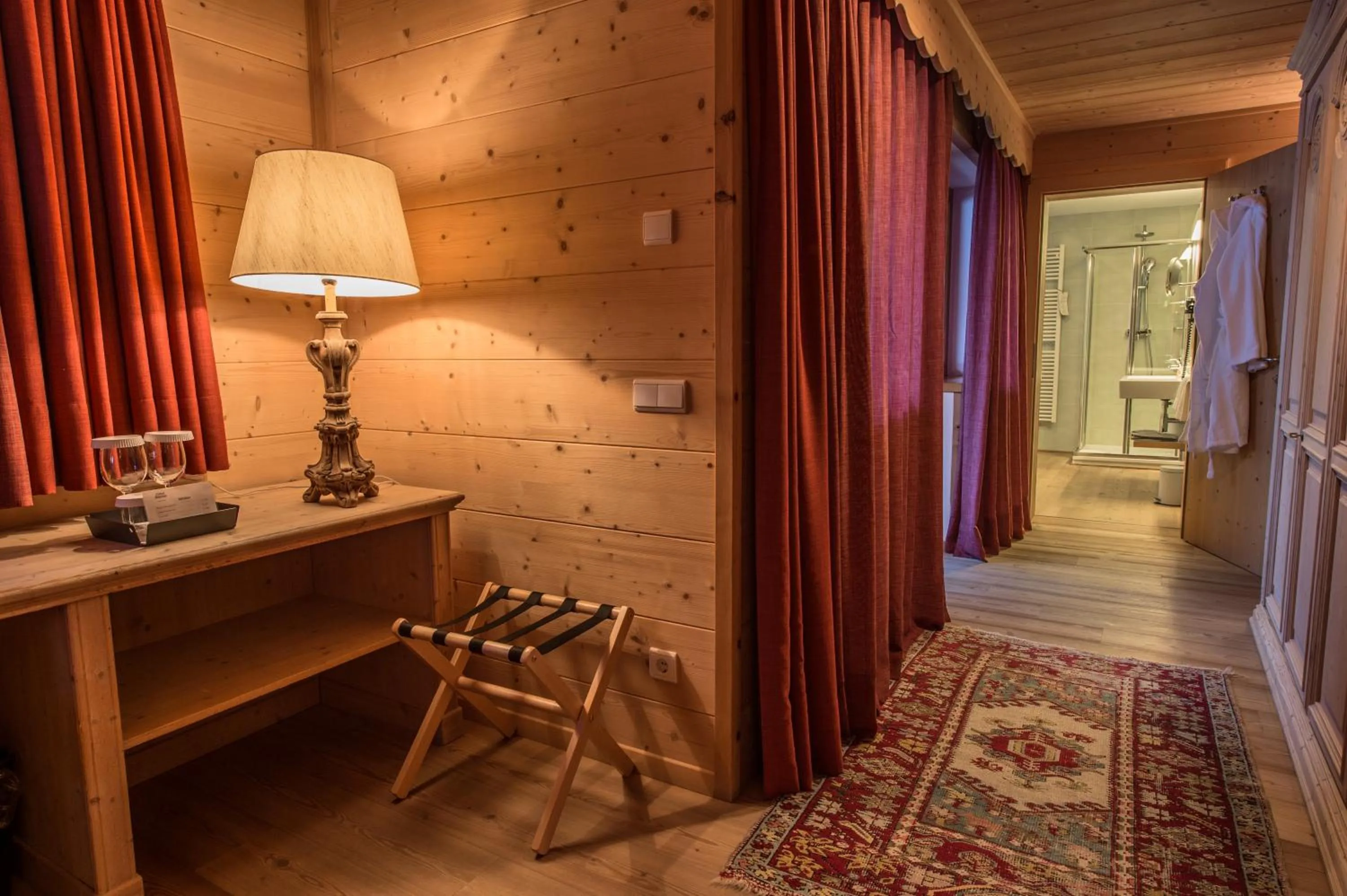 Living room in Hotel Ciasa Salares