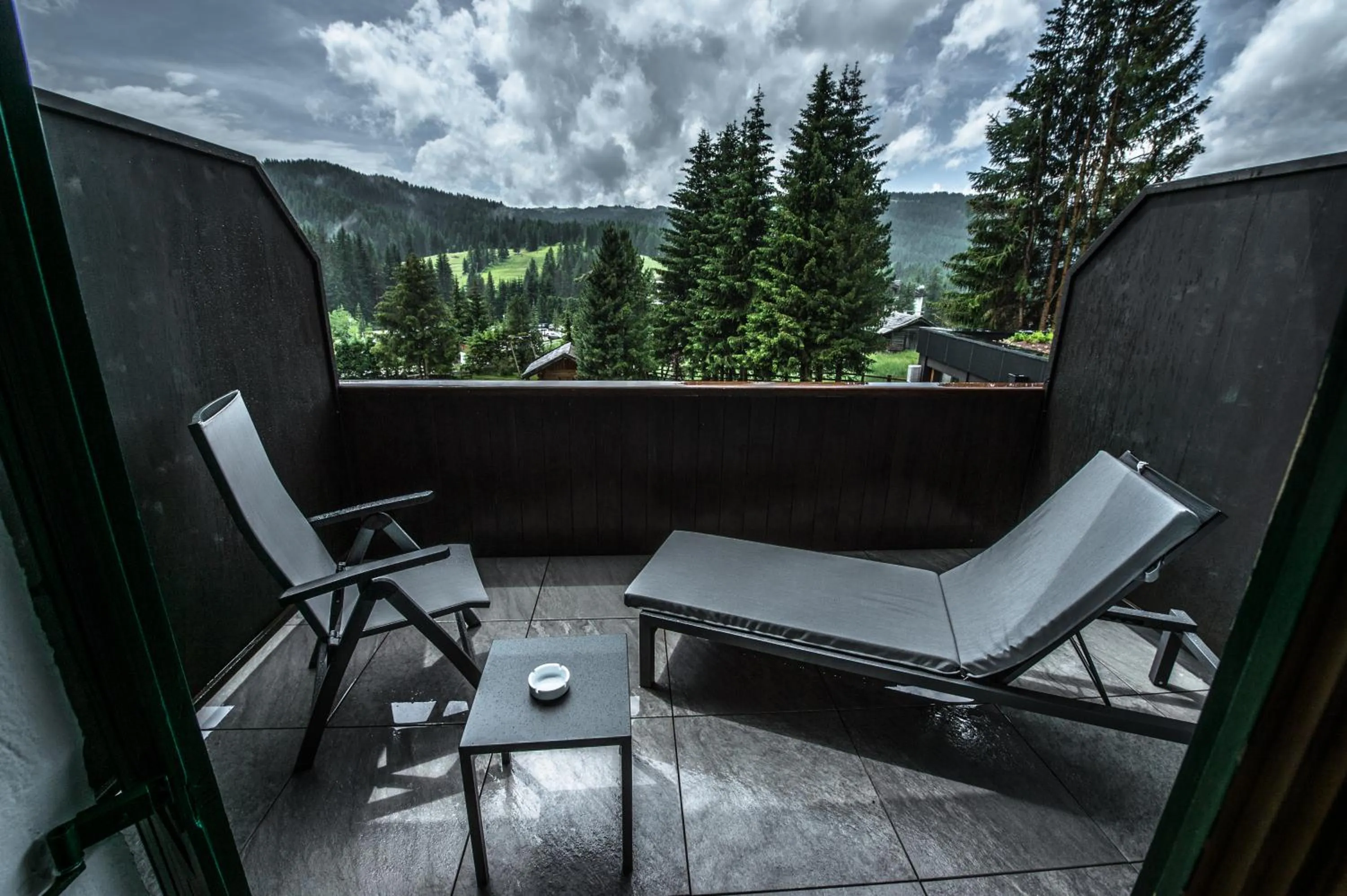 Balcony/Terrace in Hotel Ciasa Salares