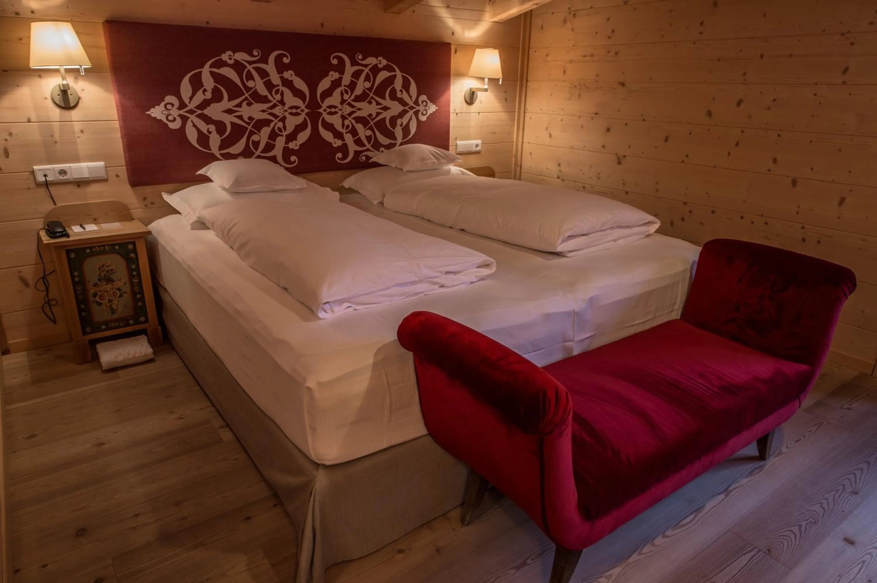 Photo of the whole room, Bed in Hotel Ciasa Salares