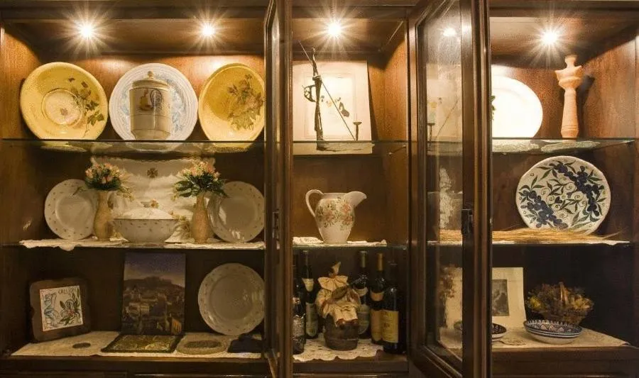 Decorative detail in Hotel Villa Maria Ischia Porto