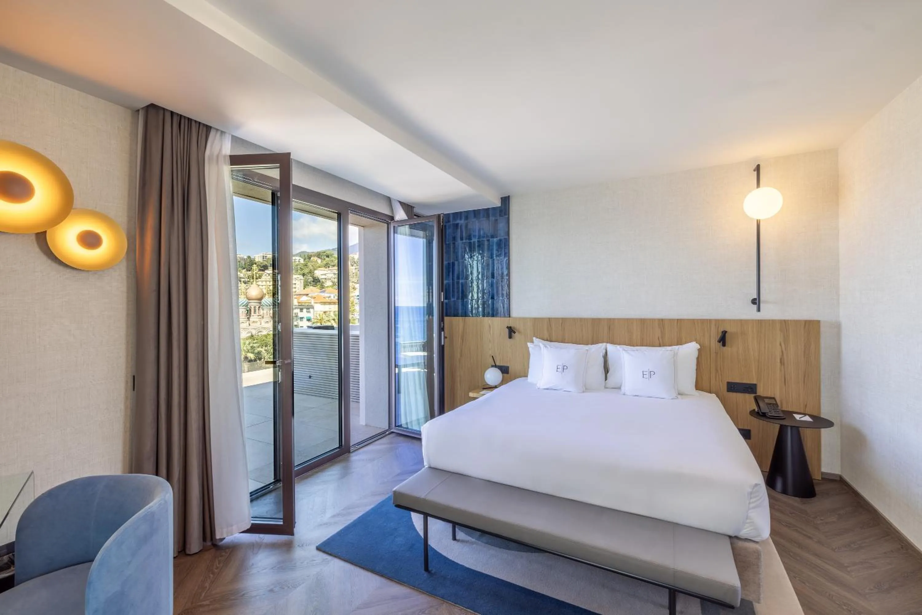 Bed in Europa Palace