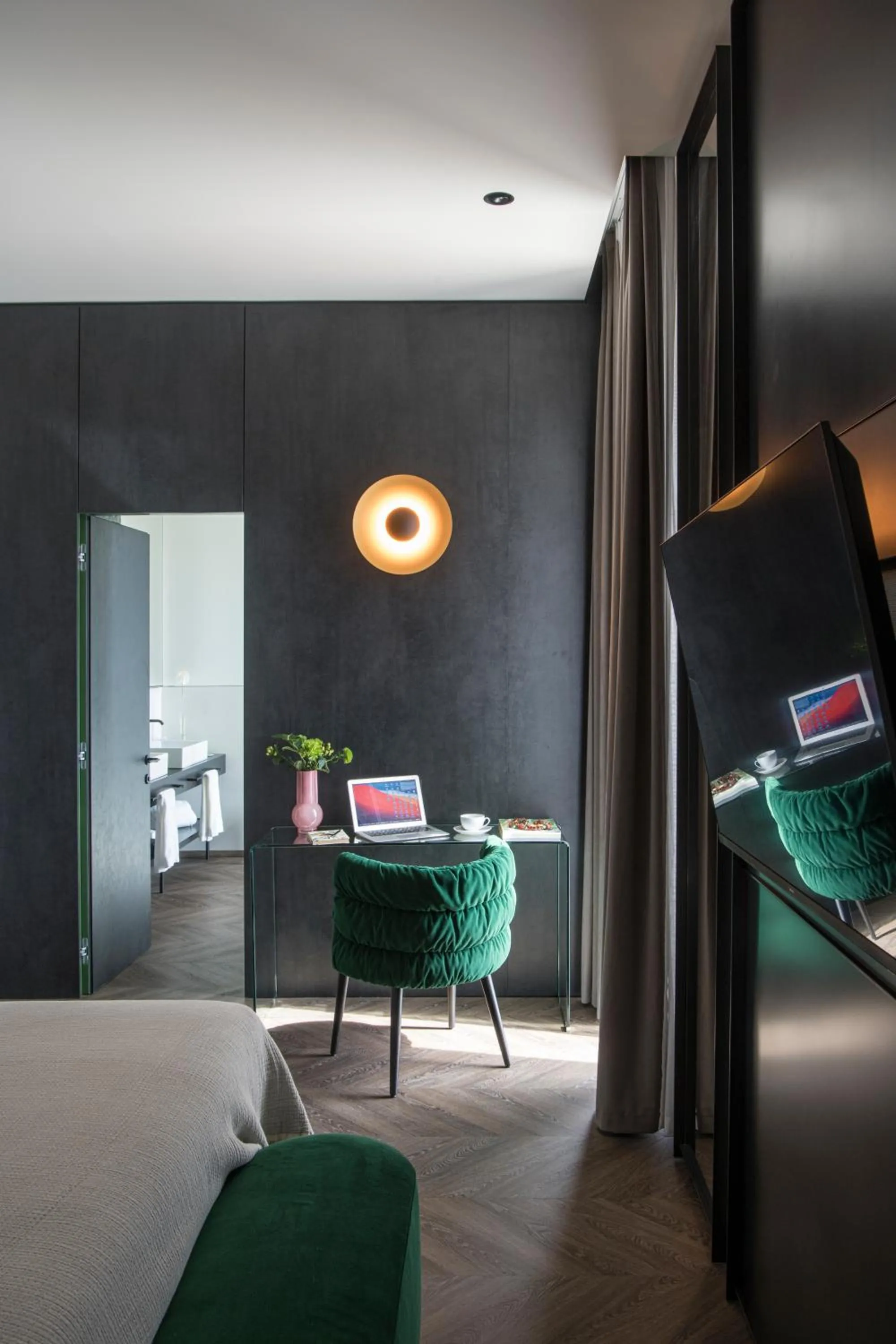 Bed in Europa Palace