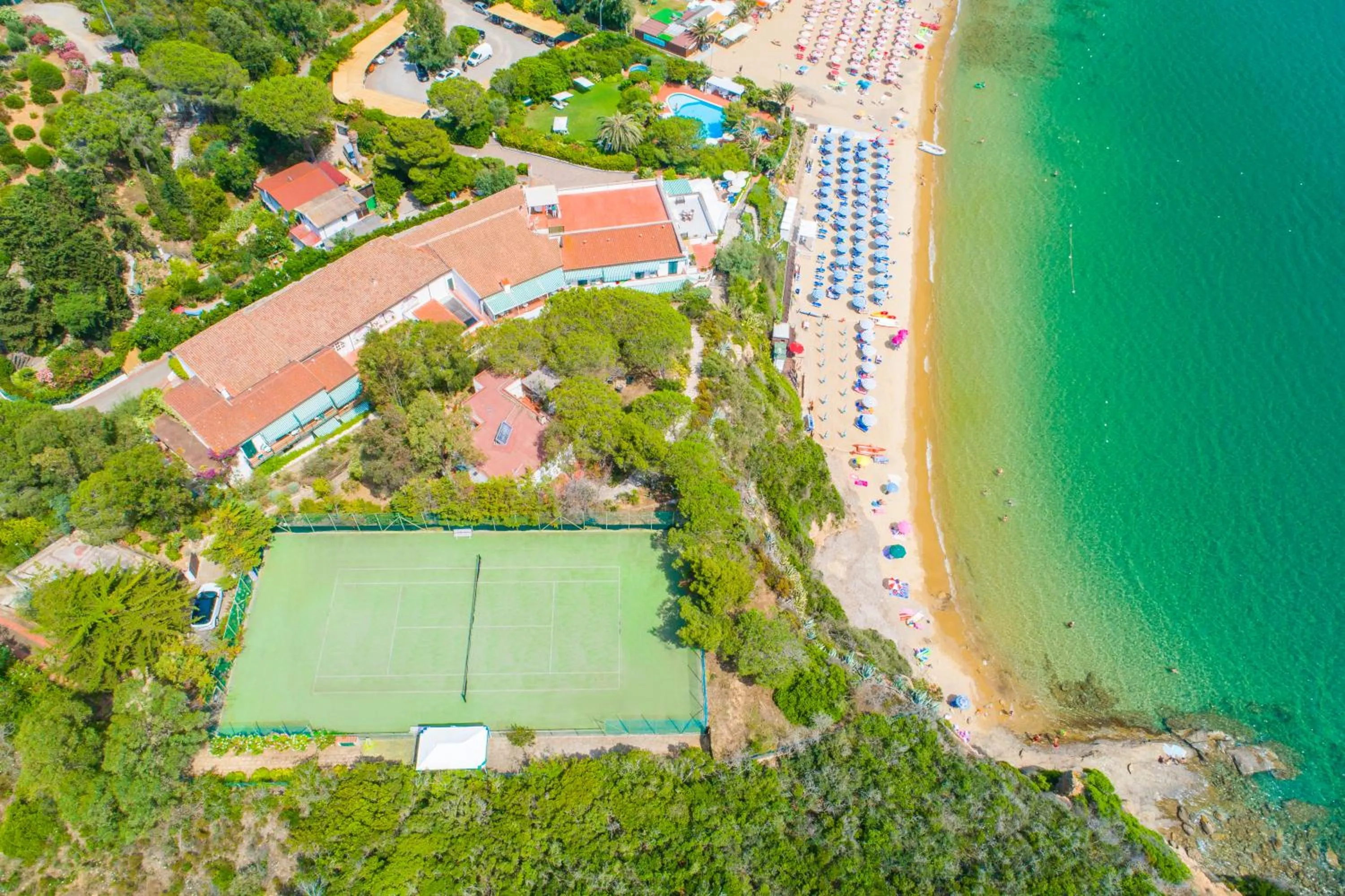 Bird's eye view in Hotel Antares