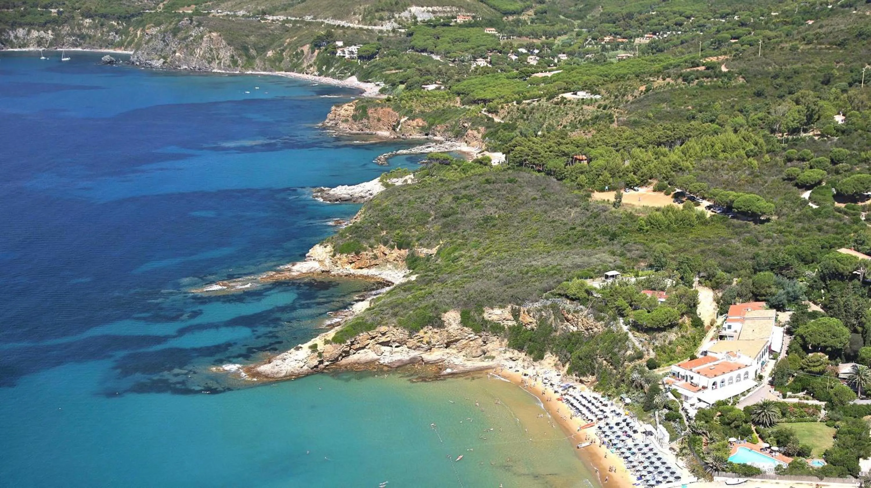 Bird's eye view in Hotel Antares