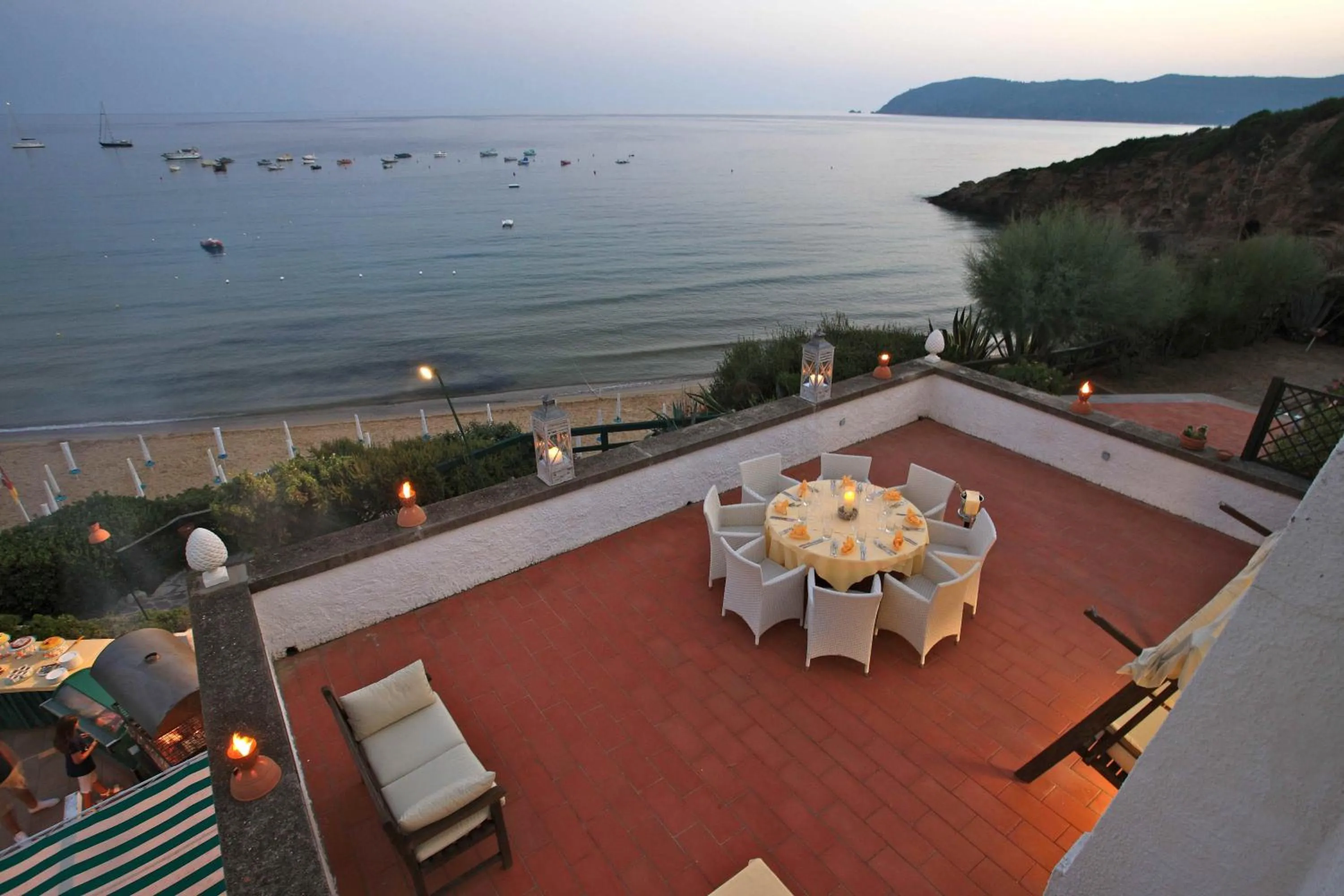Balcony/Terrace in Hotel Antares