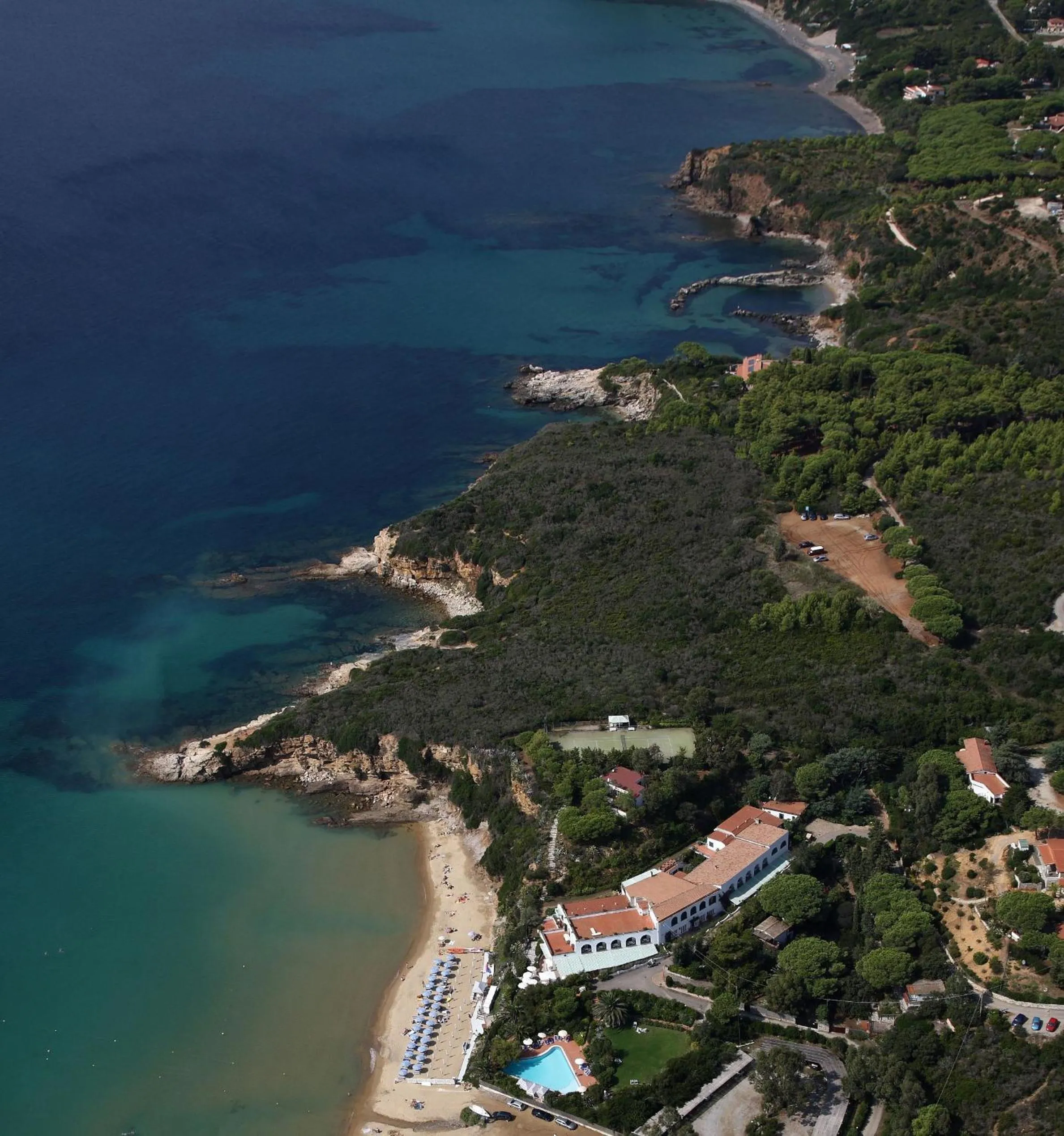 Bird's eye view in Hotel Antares