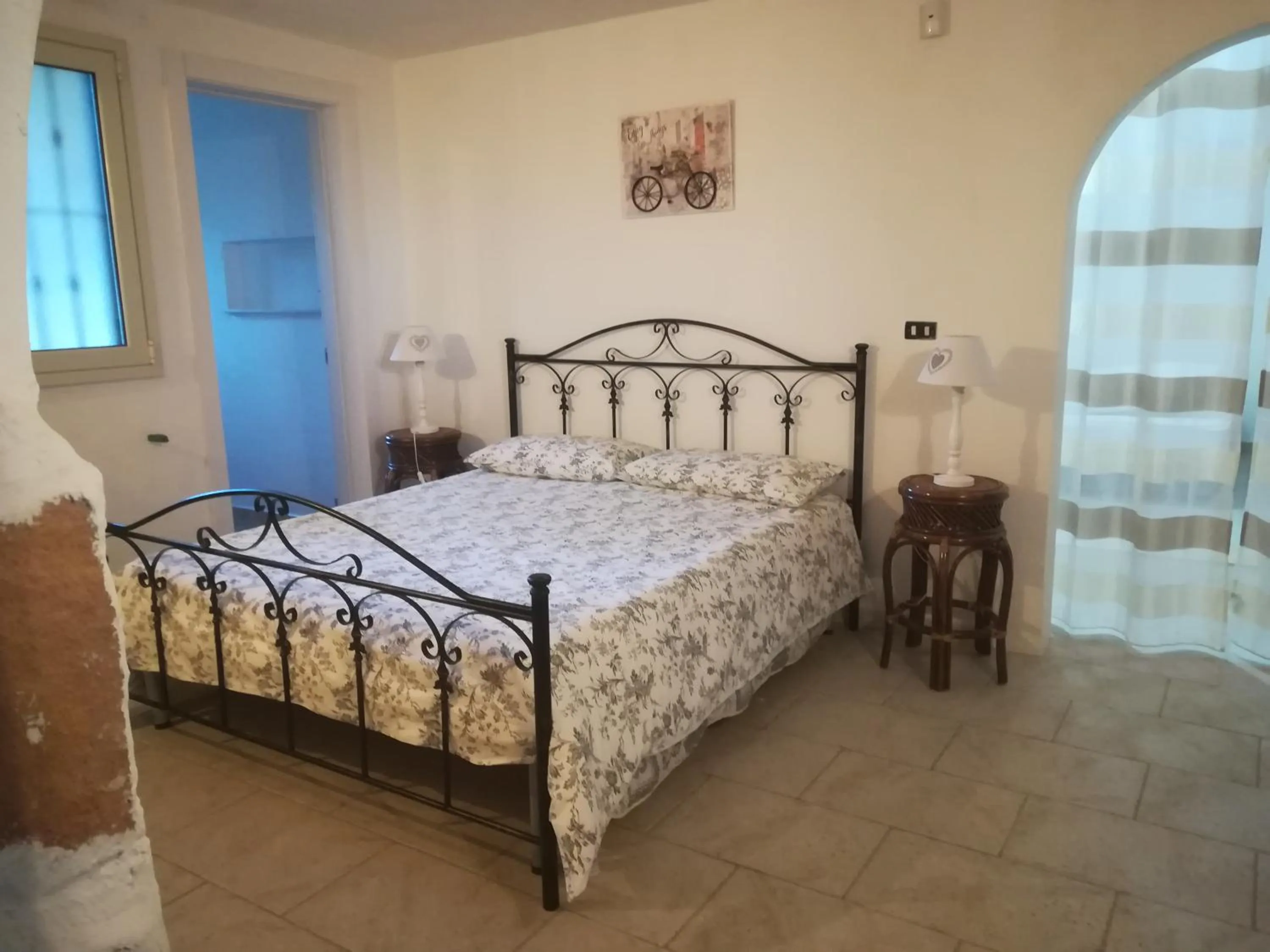 Bed in Trullo Alessandro e Villa Raffaela