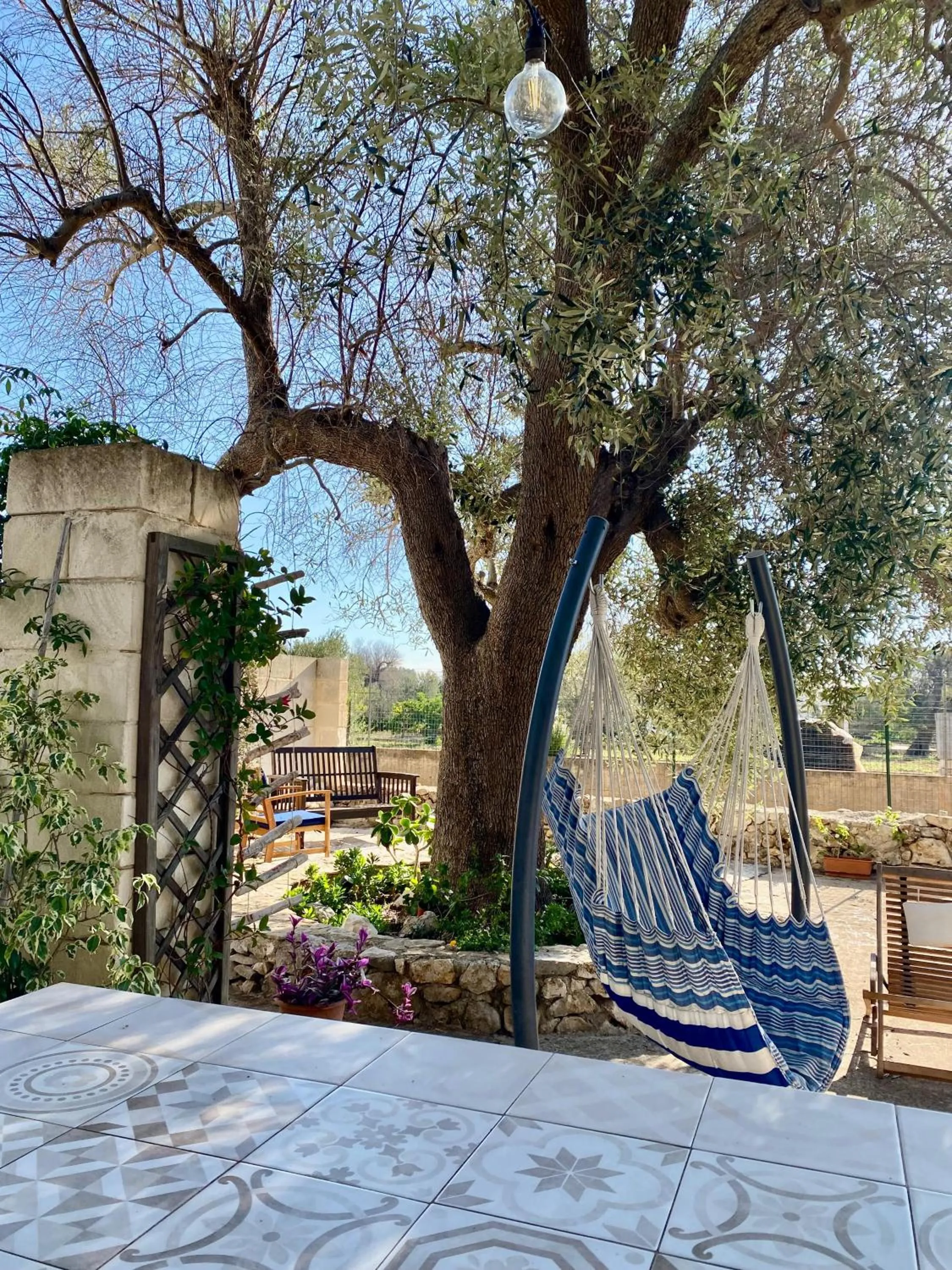 Patio in Trullo Alessandro e Villa Raffaela