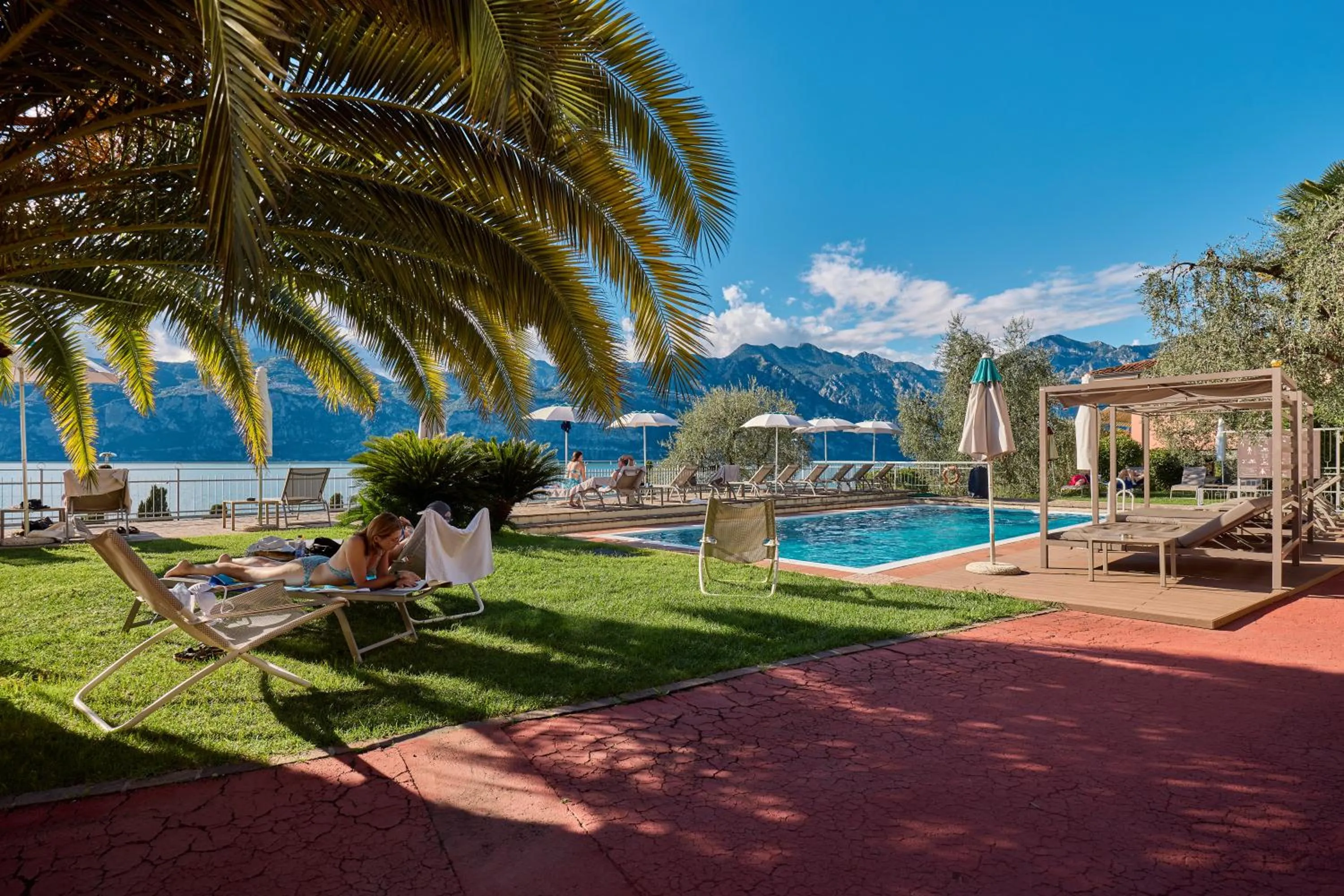 Garden in Hotel Capri