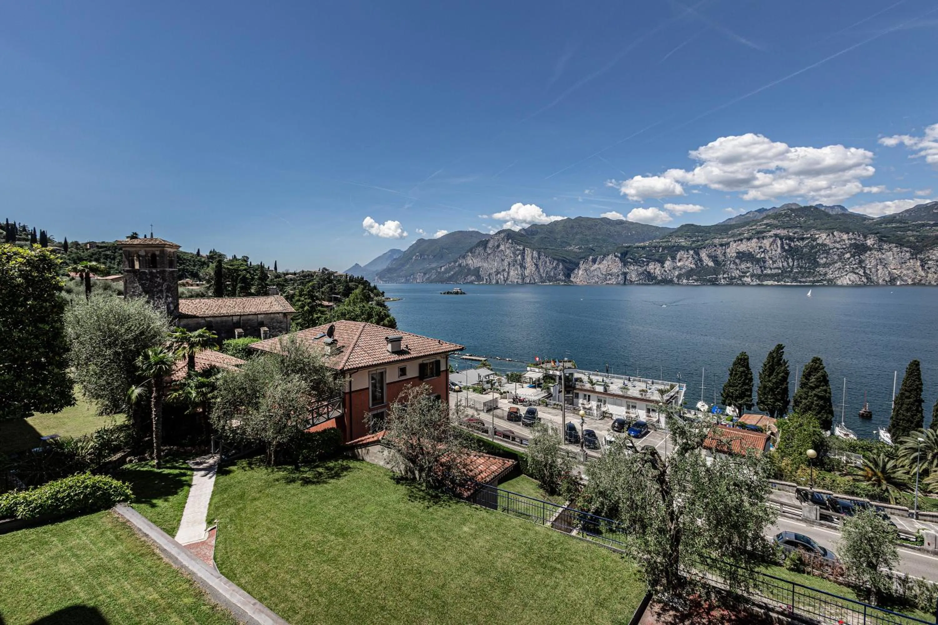 Lake view in Hotel Capri