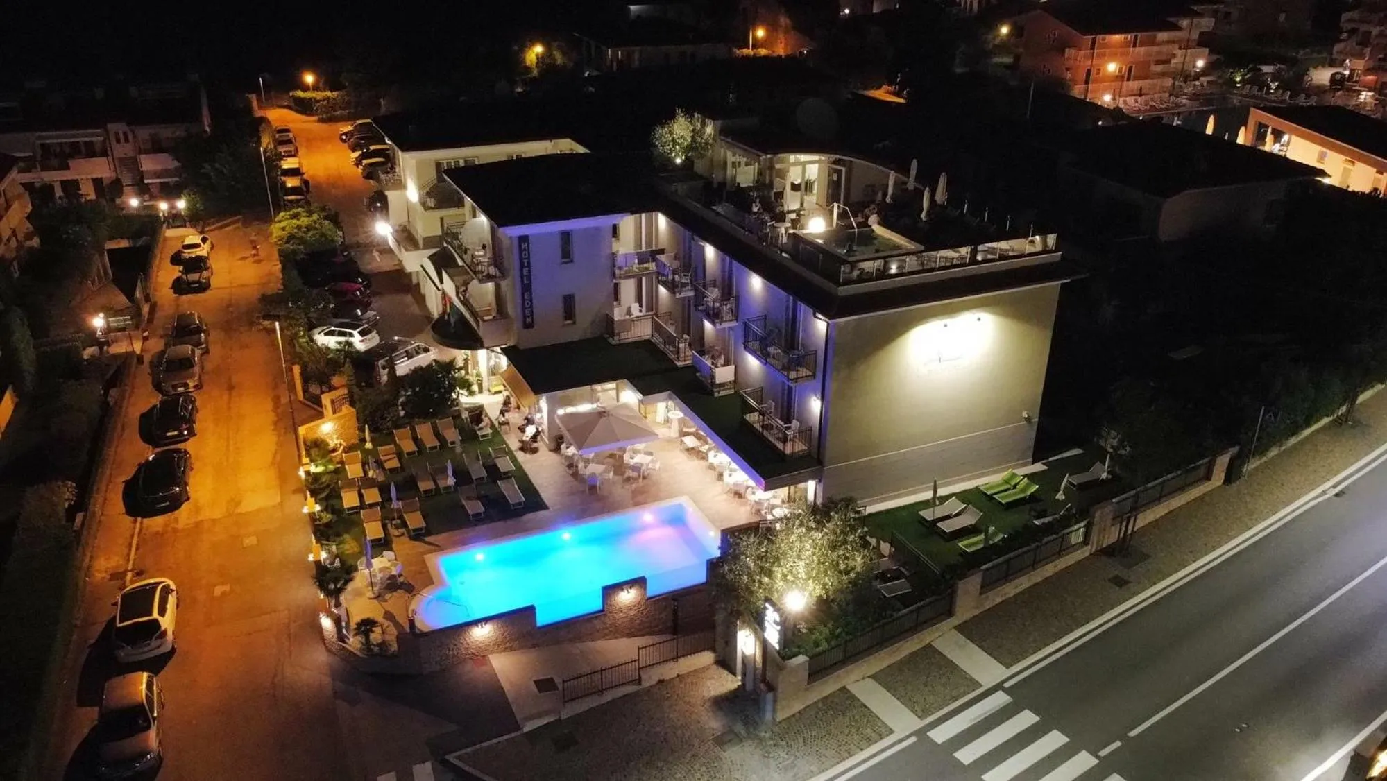 Bird's eye view in Hotel Eden Garda