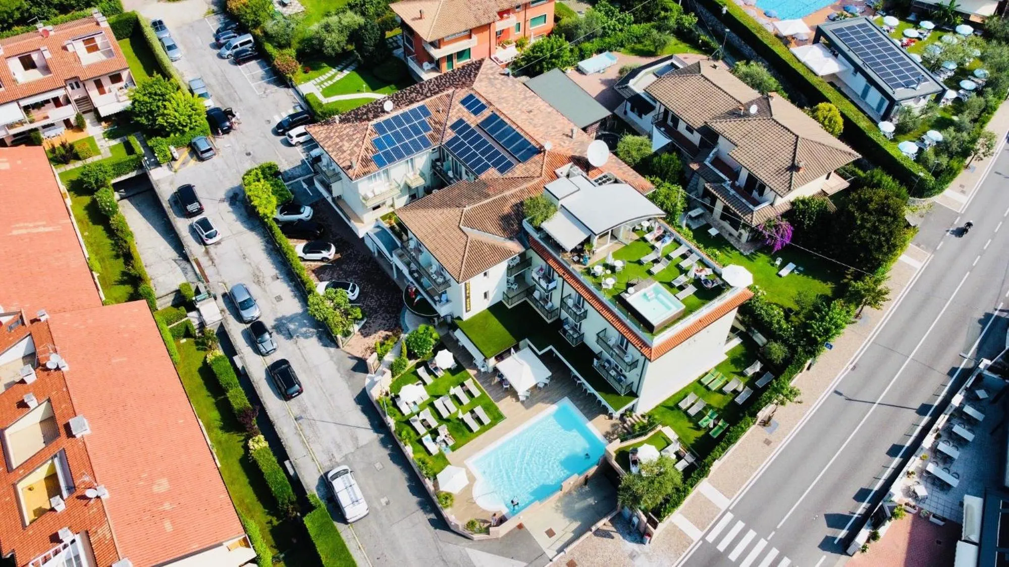 Bird's eye view in Hotel Eden Garda