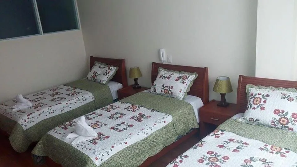 Bed in Hotel Castillo Real