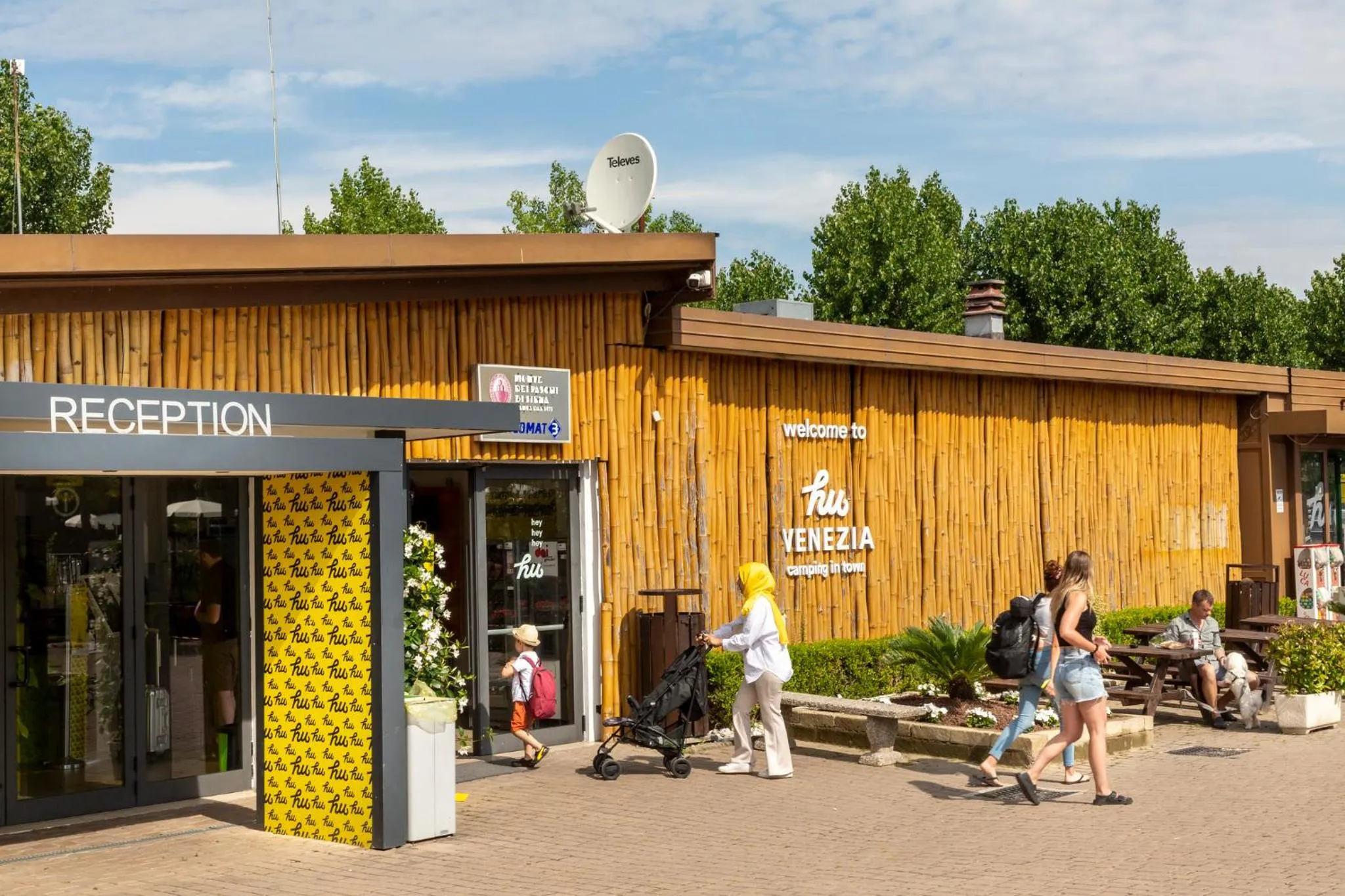 Lobby or reception in hu Venezia Camping in Town