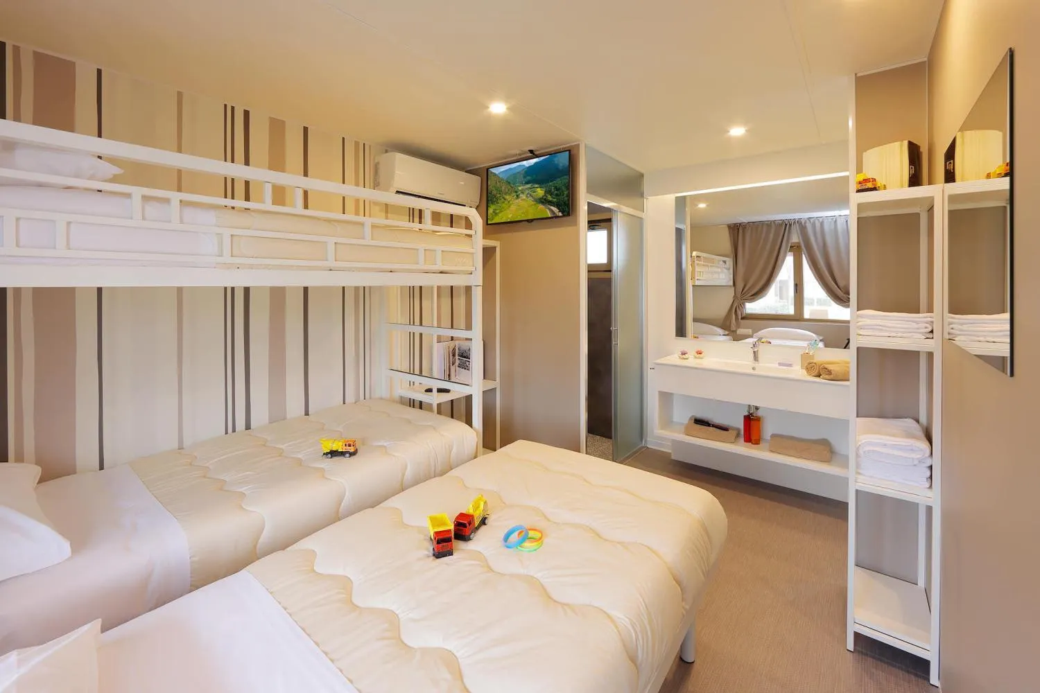 Bedroom, Bed in hu Venezia Camping in Town