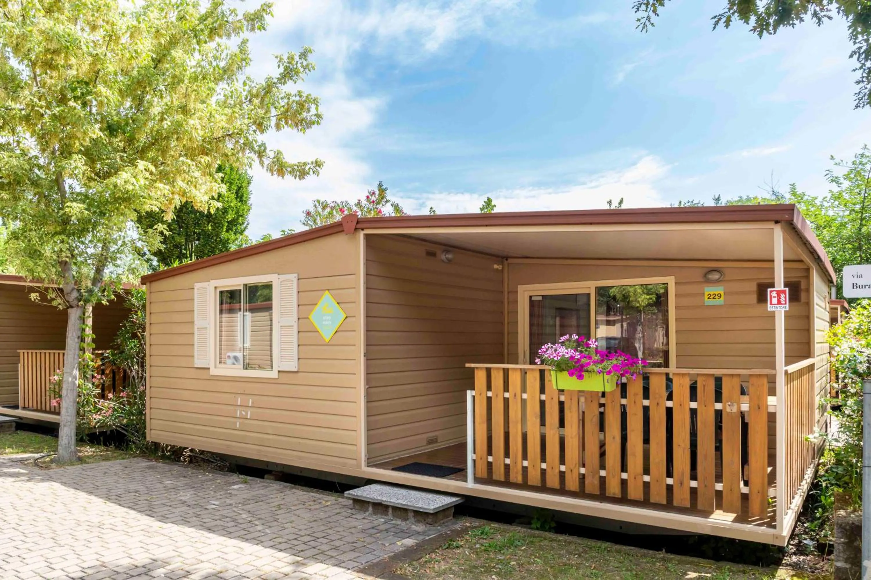 Property building in hu Venezia Camping in Town