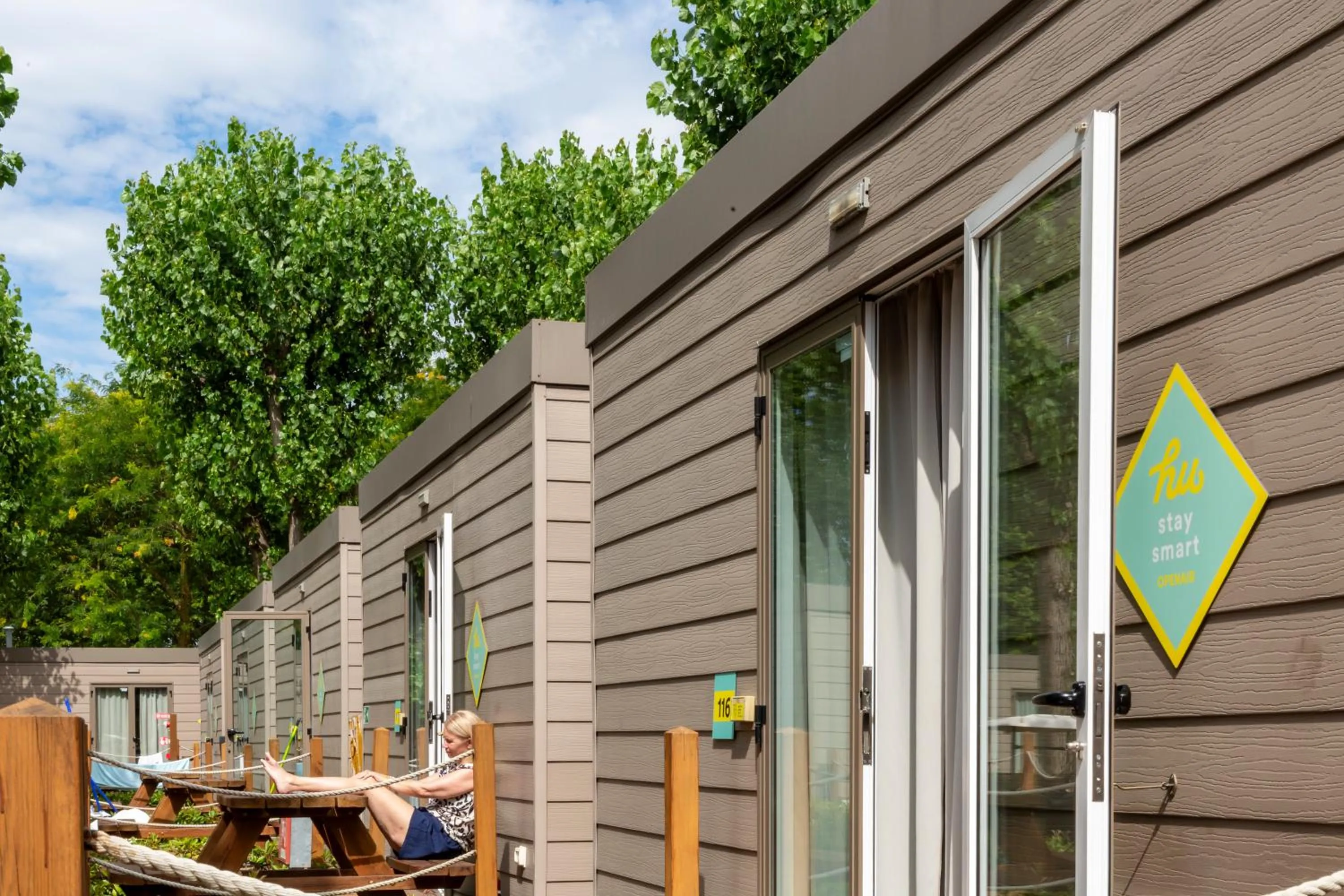 Property building in hu Venezia Camping in Town