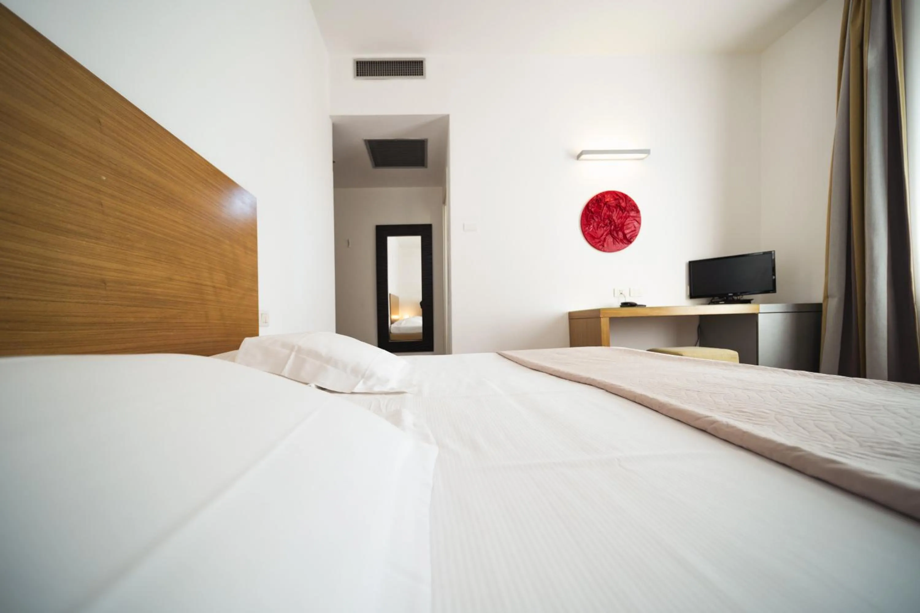 Bedroom, Bed in Hotel Trieste