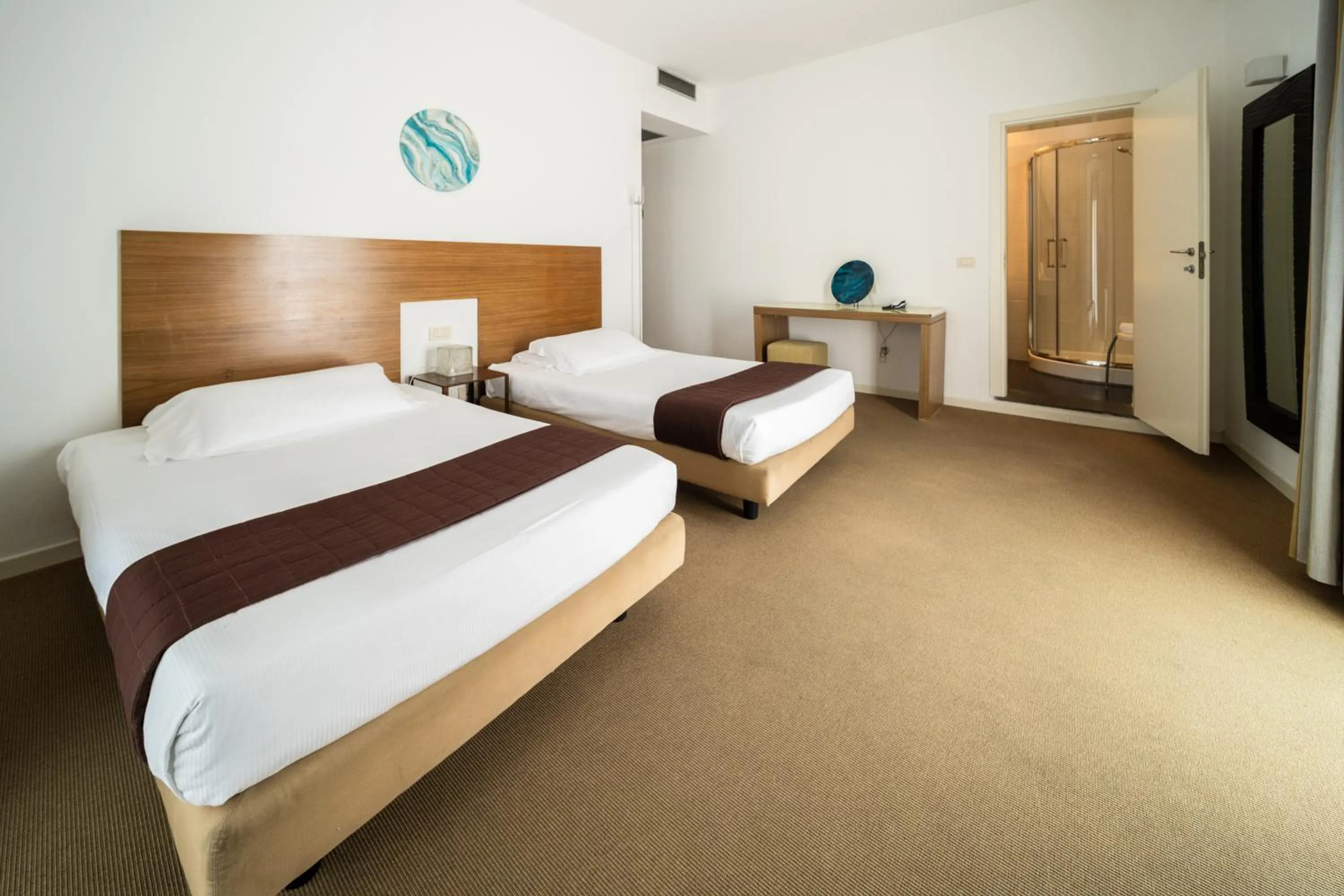 Bedroom, Bed in Hotel Trieste