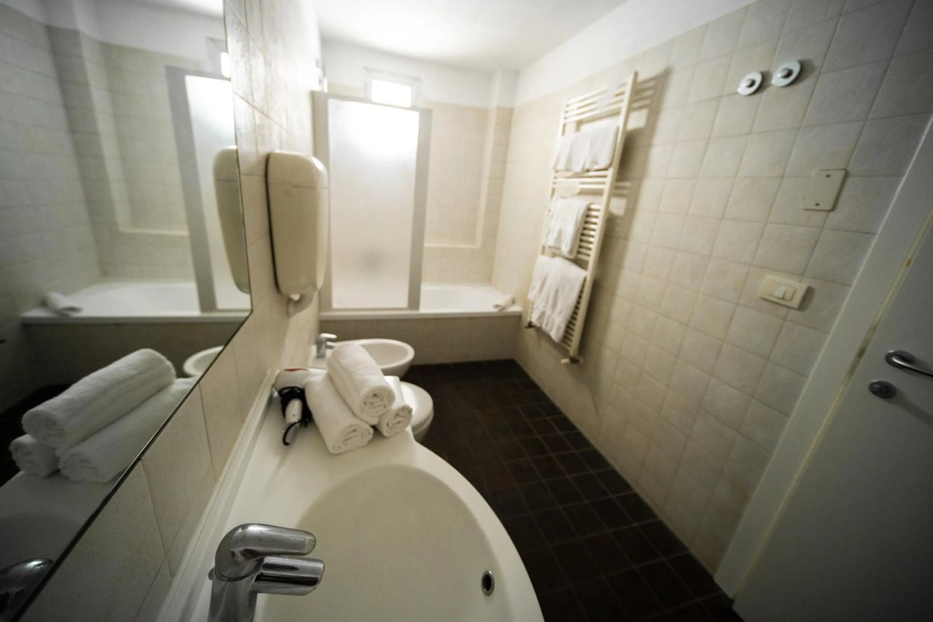 Bathroom in Hotel Trieste