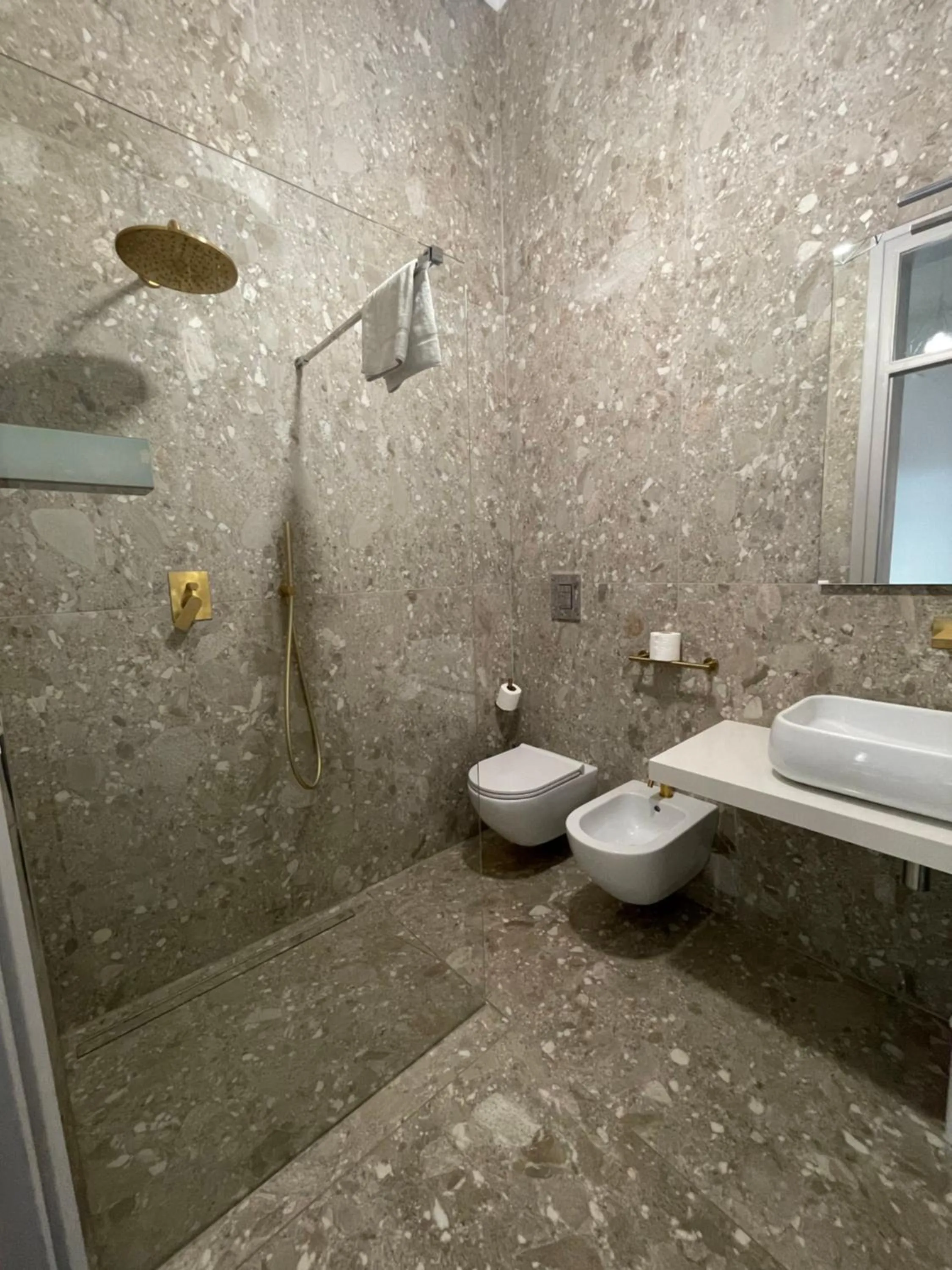 Shower in La Mattanza