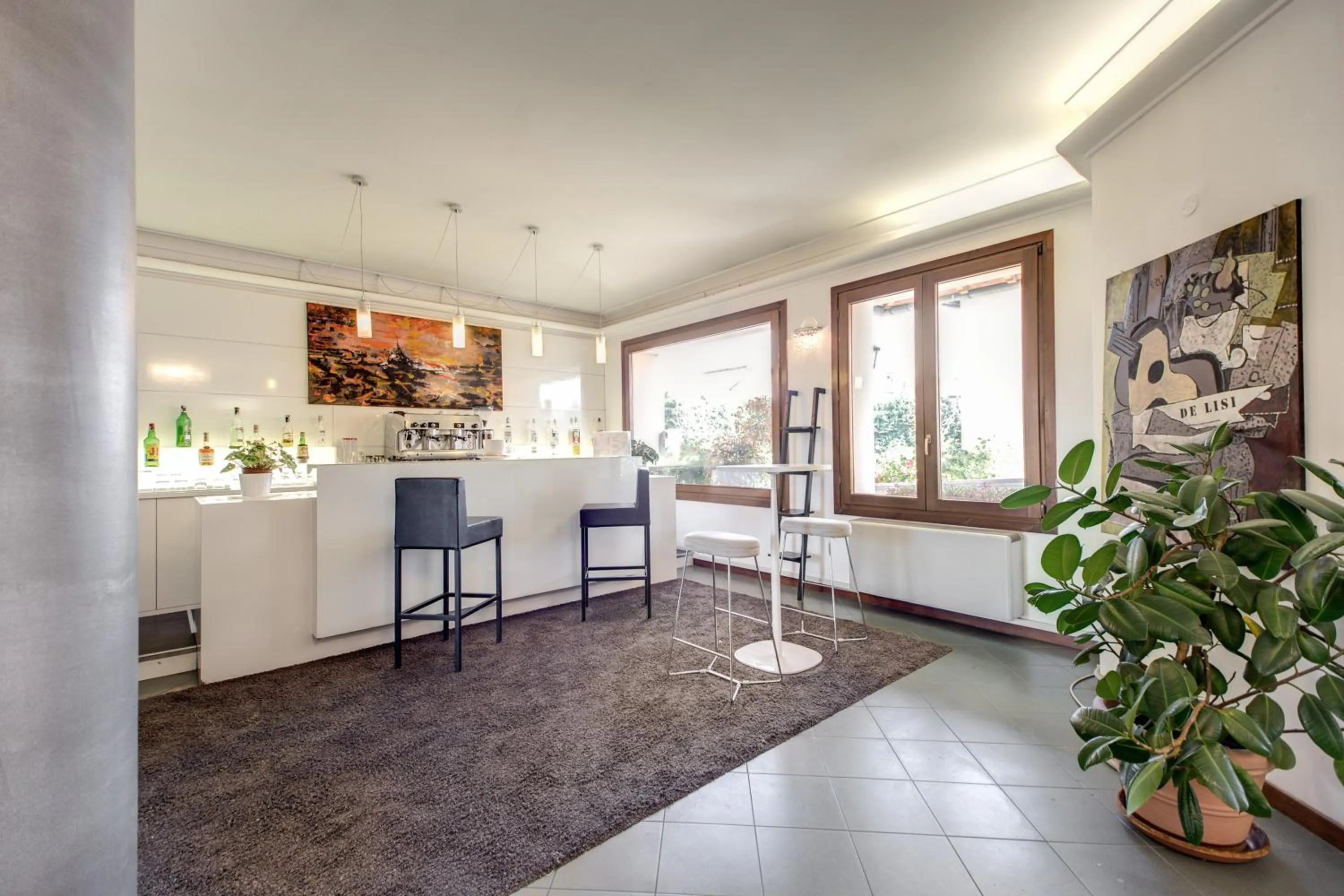 Lobby or reception in Hotel Alba Roma