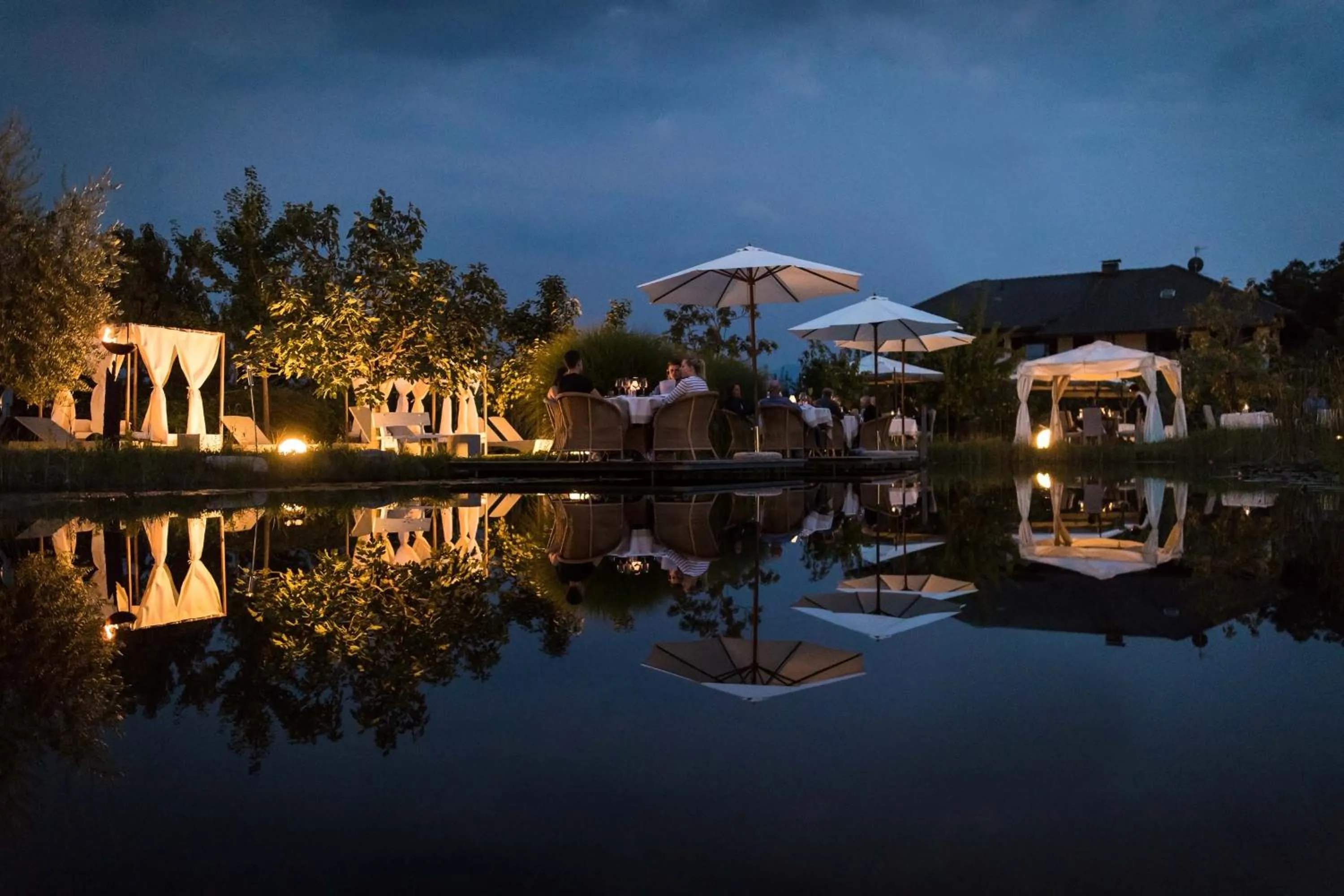 Garden in Hotel Weingarten