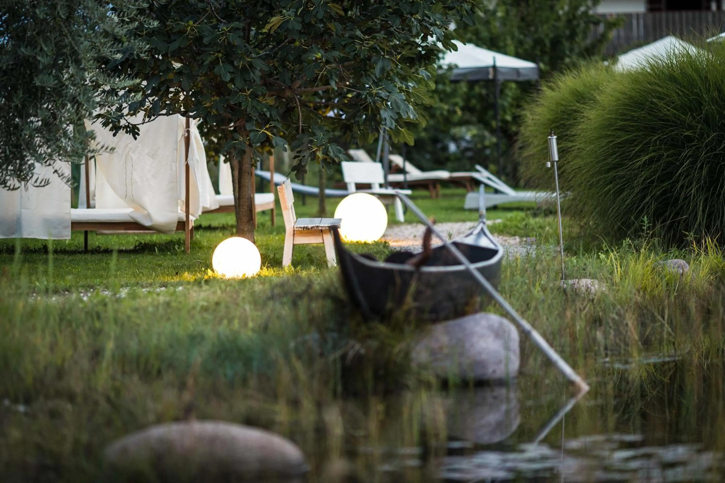 Garden in Hotel Weingarten