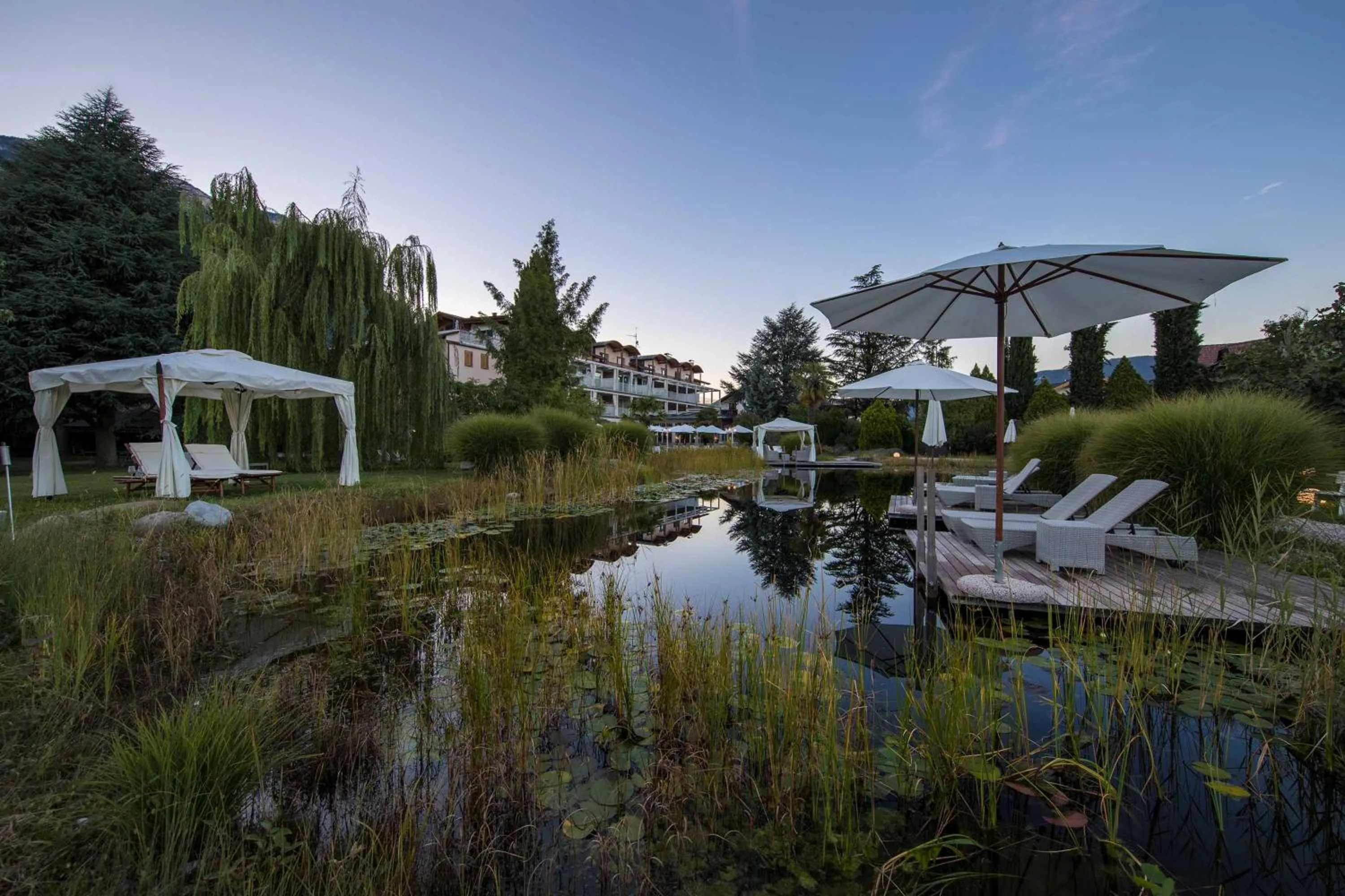 Garden in Hotel Weingarten