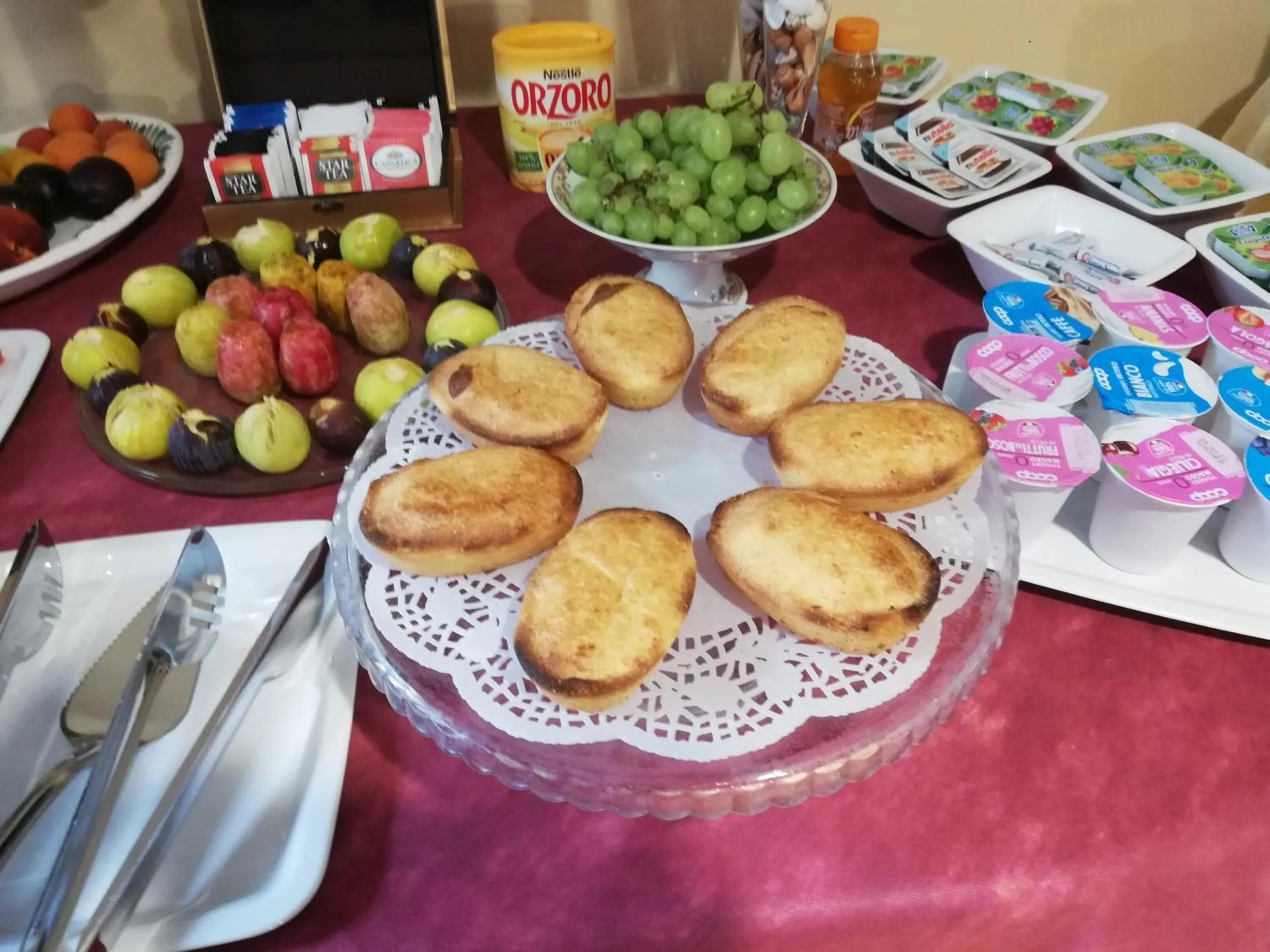 Food in B&B MareIncantato