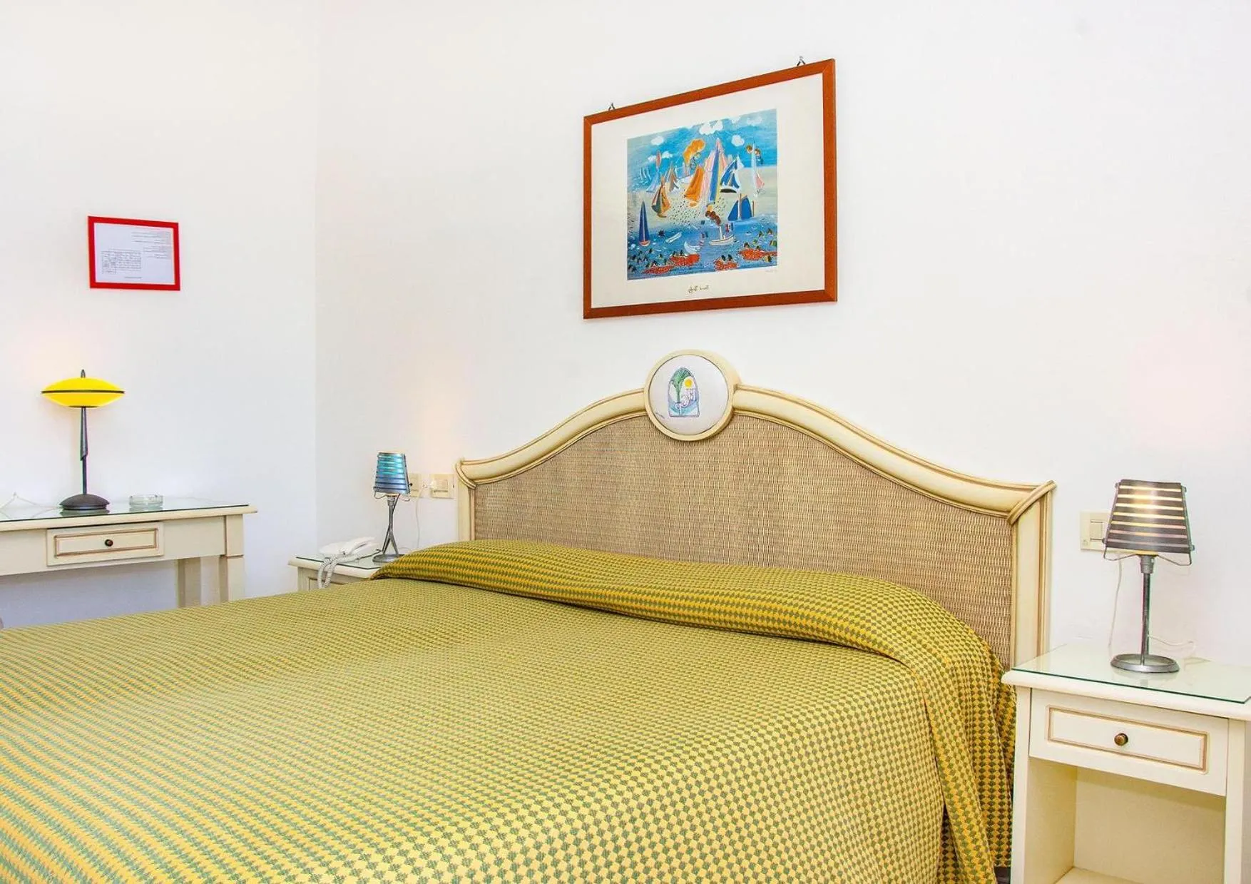 Bed in Hotel Gran Paradiso