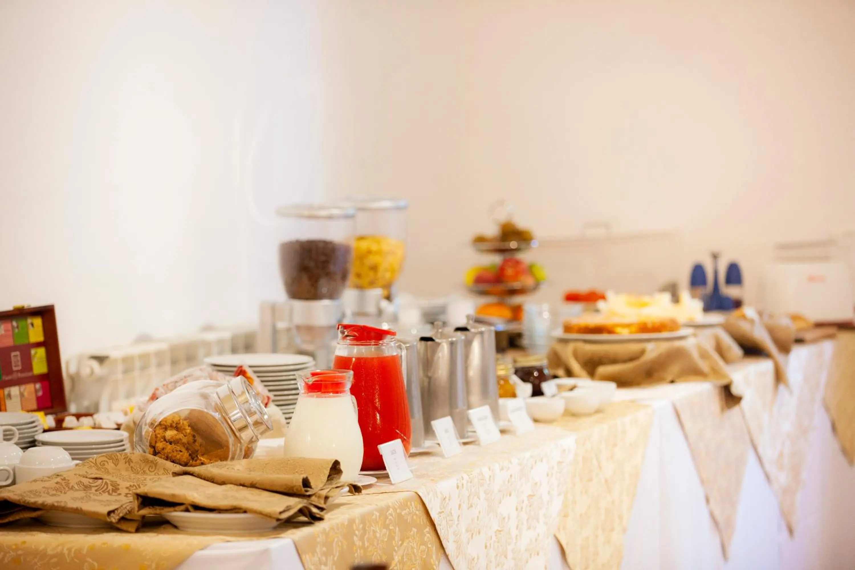 Food and drinks in Il Carmine Dimora Storica