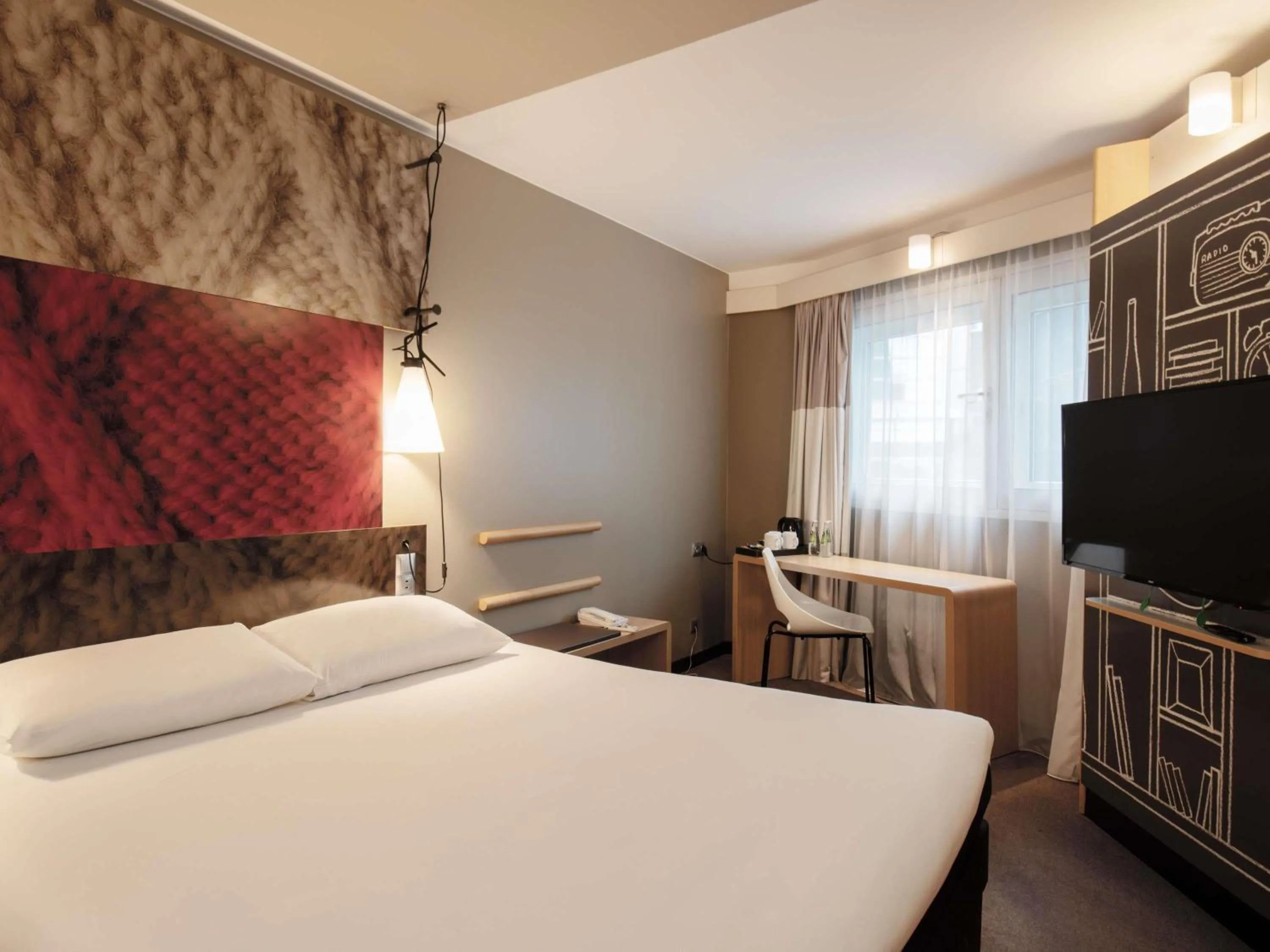 Bedroom, Bed in ibis Warszawa Centrum