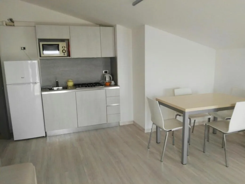 Kitchen or kitchenette in Hotel Residence Sanremo