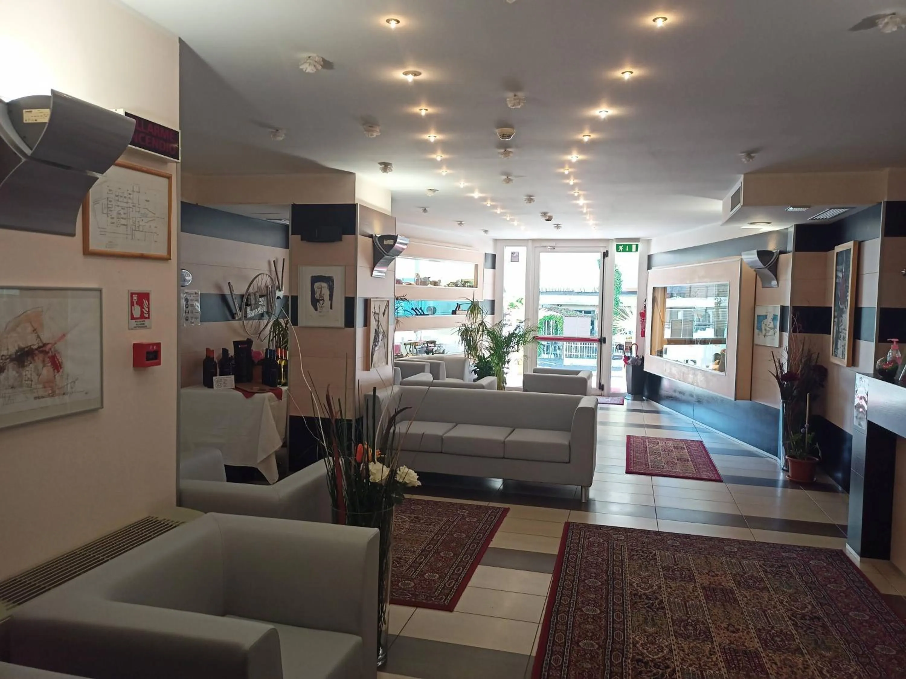 Lobby or reception in Hotel Residence Sanremo