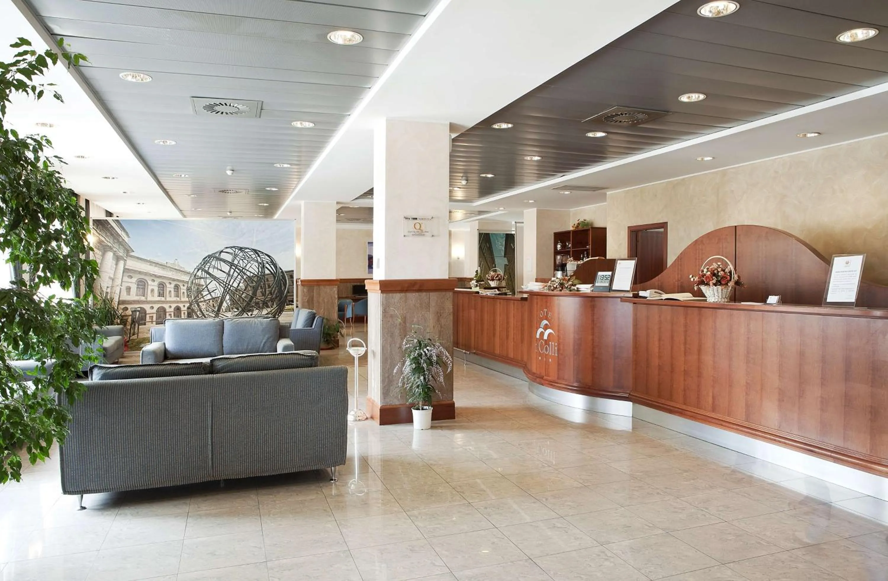 Lobby or reception in Best Western Hotel I Colli