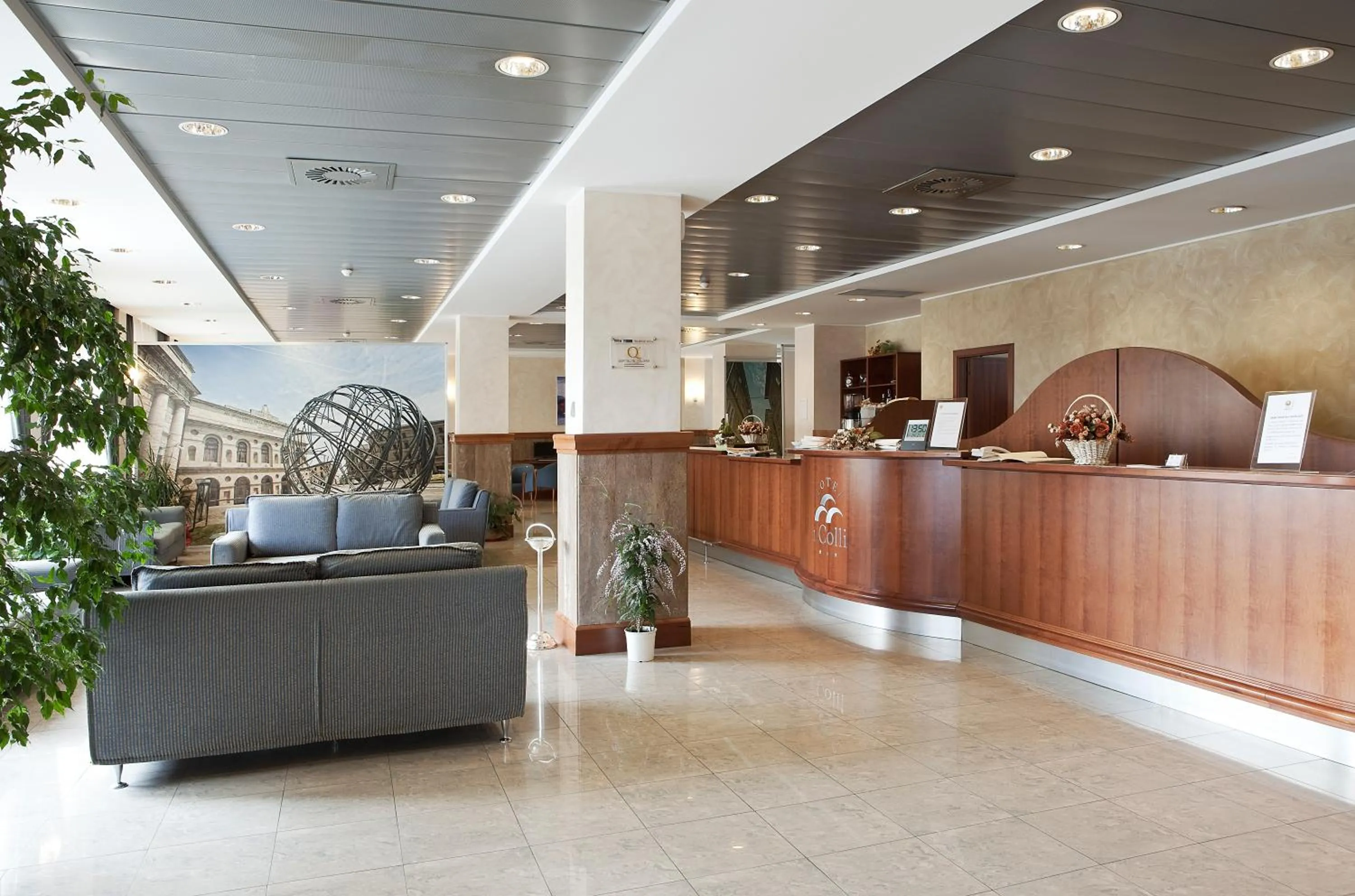 Lobby or reception in Best Western Hotel I Colli