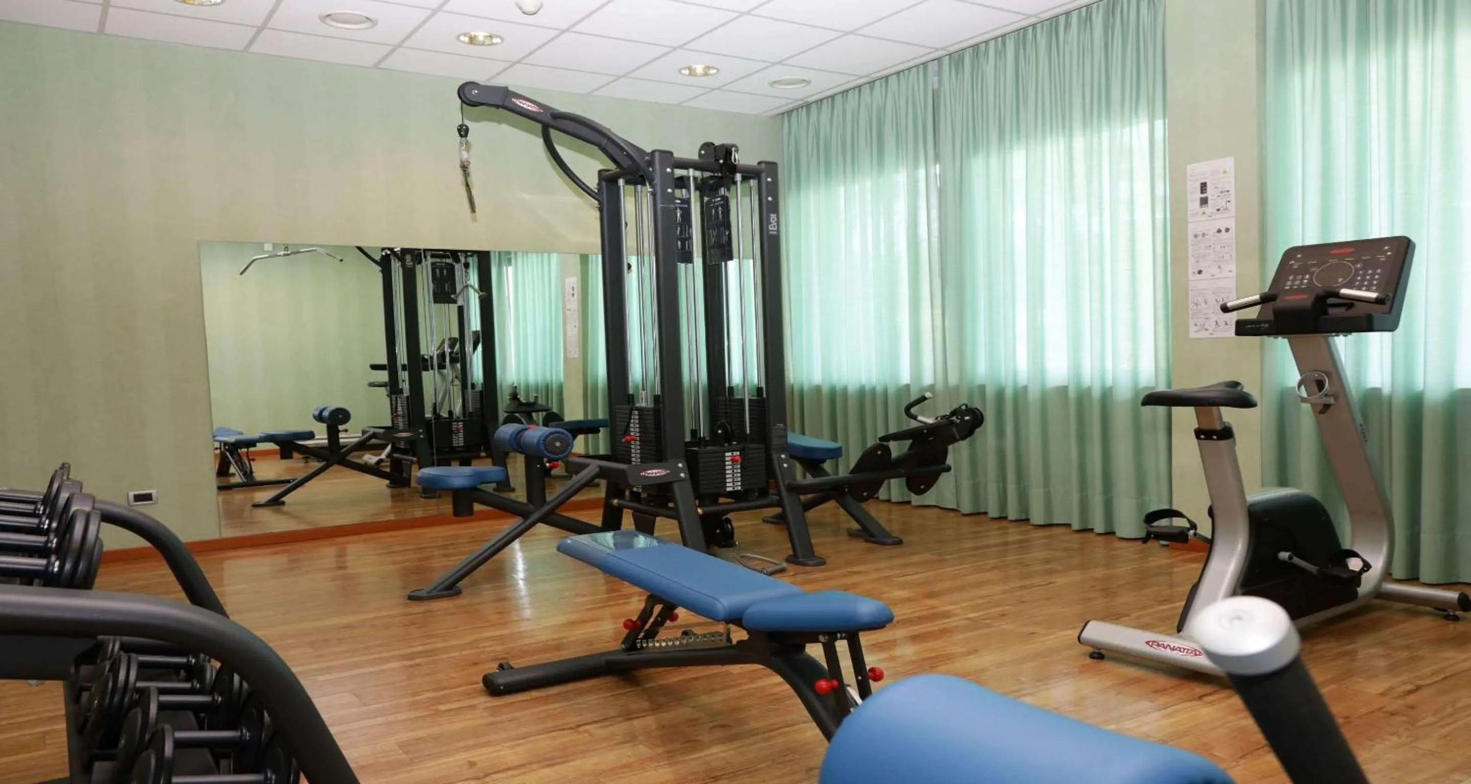 Fitness centre/facilities in Best Western Hotel I Colli