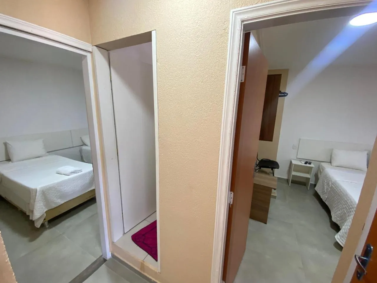 Bed in Hotel Sur Brasil