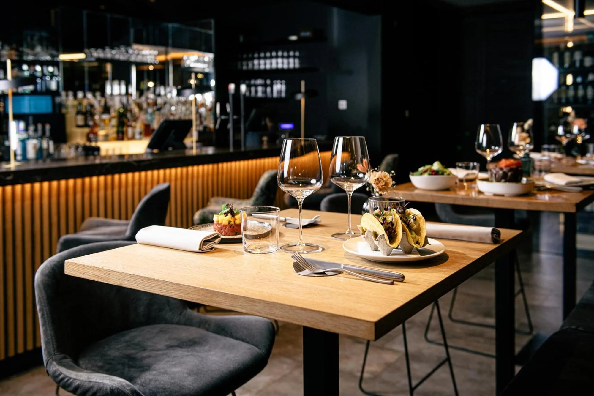 Restaurant/places to eat in HOTEL POST alpine cityflair