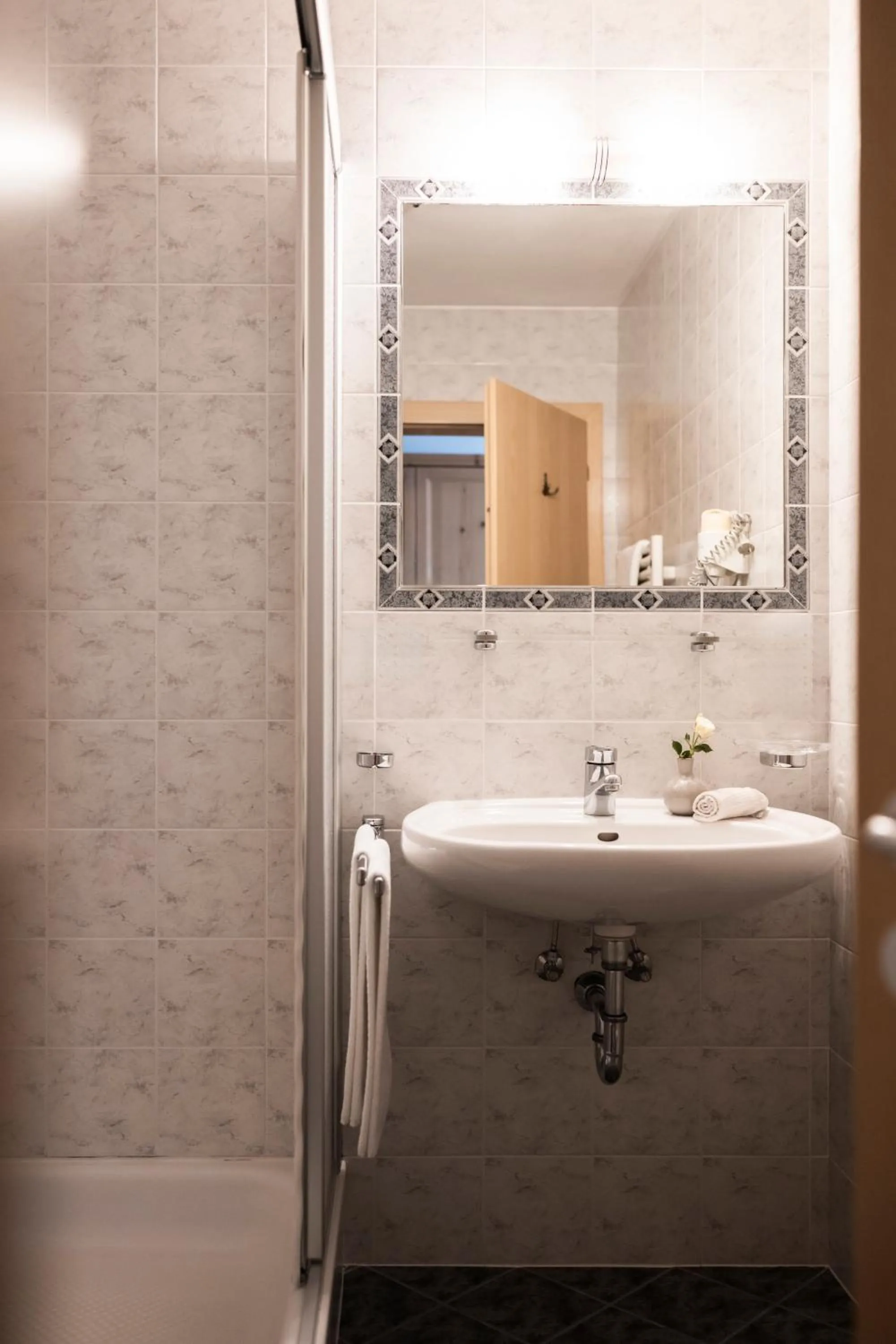 Bathroom in Naturhotel Miraval