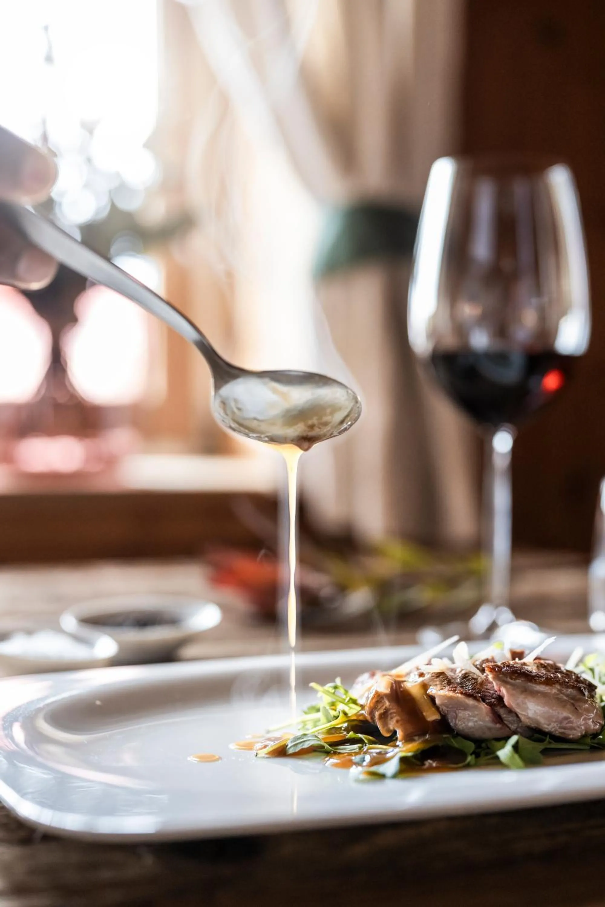 Dinner in Naturhotel Miraval