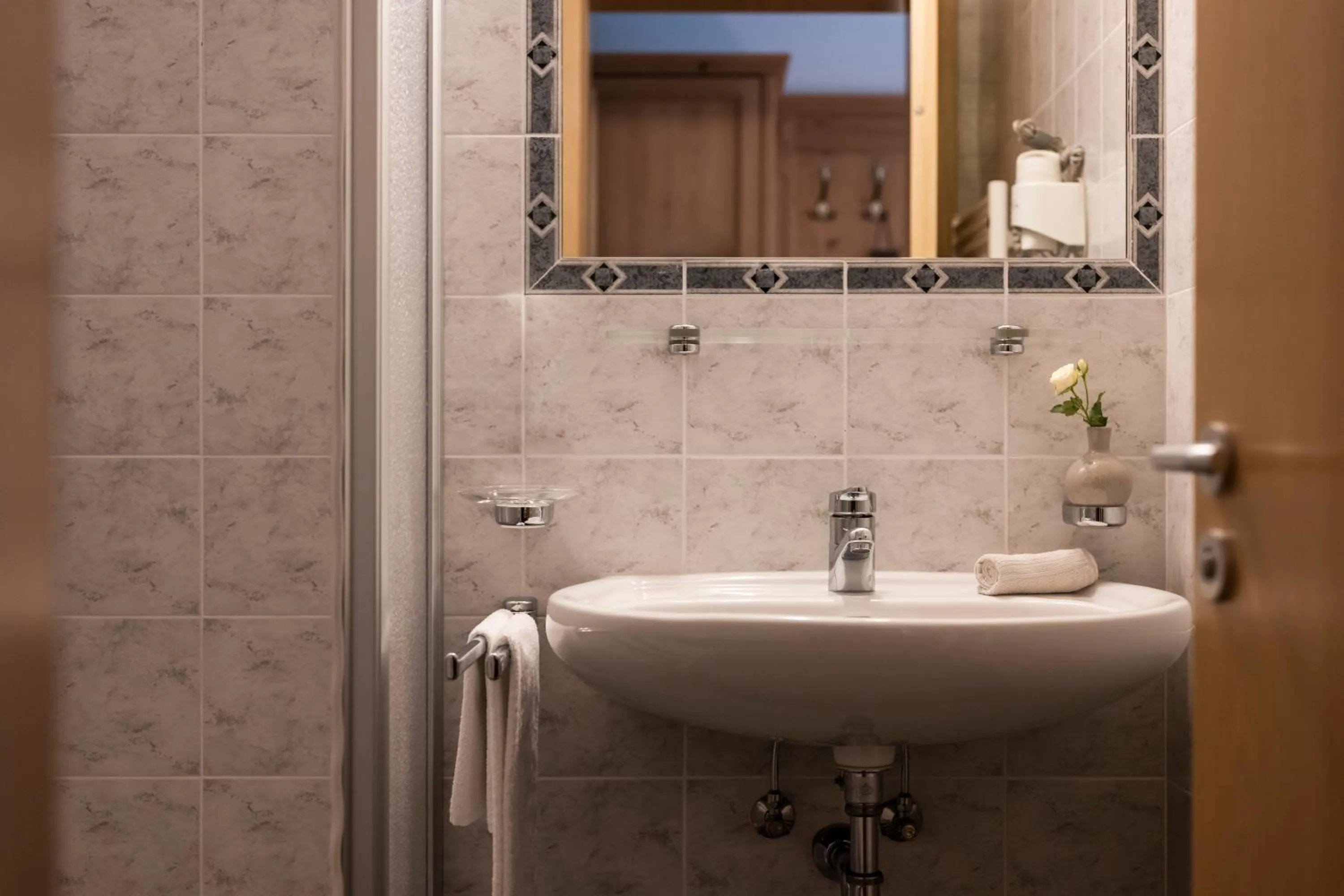 Bathroom in Naturhotel Miraval
