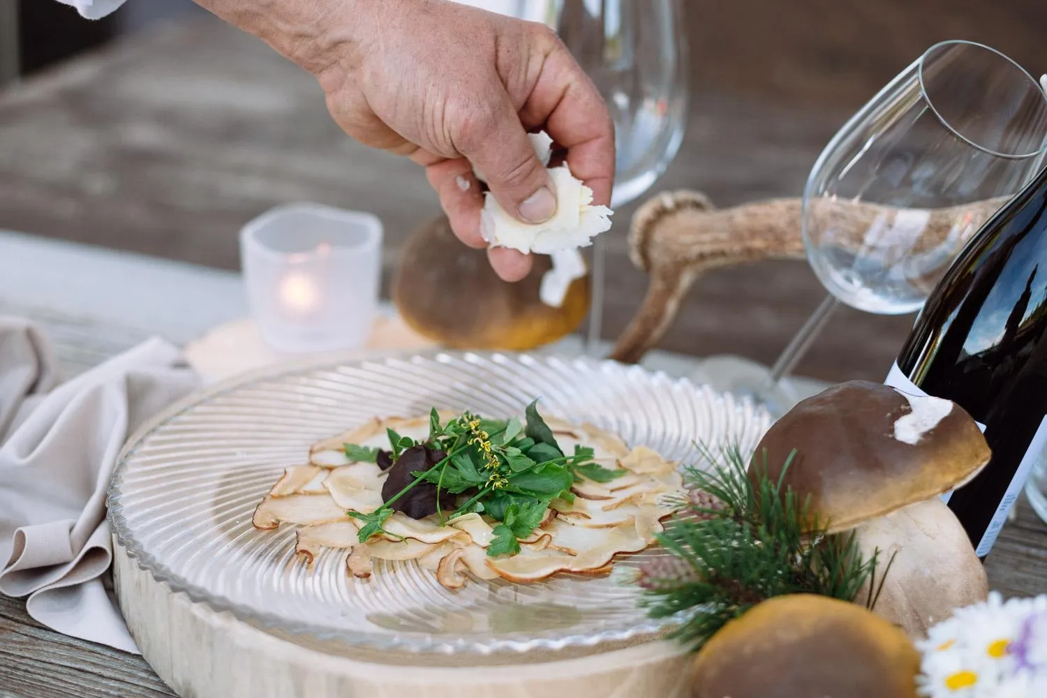 Restaurant/places to eat in Naturhotel Miraval