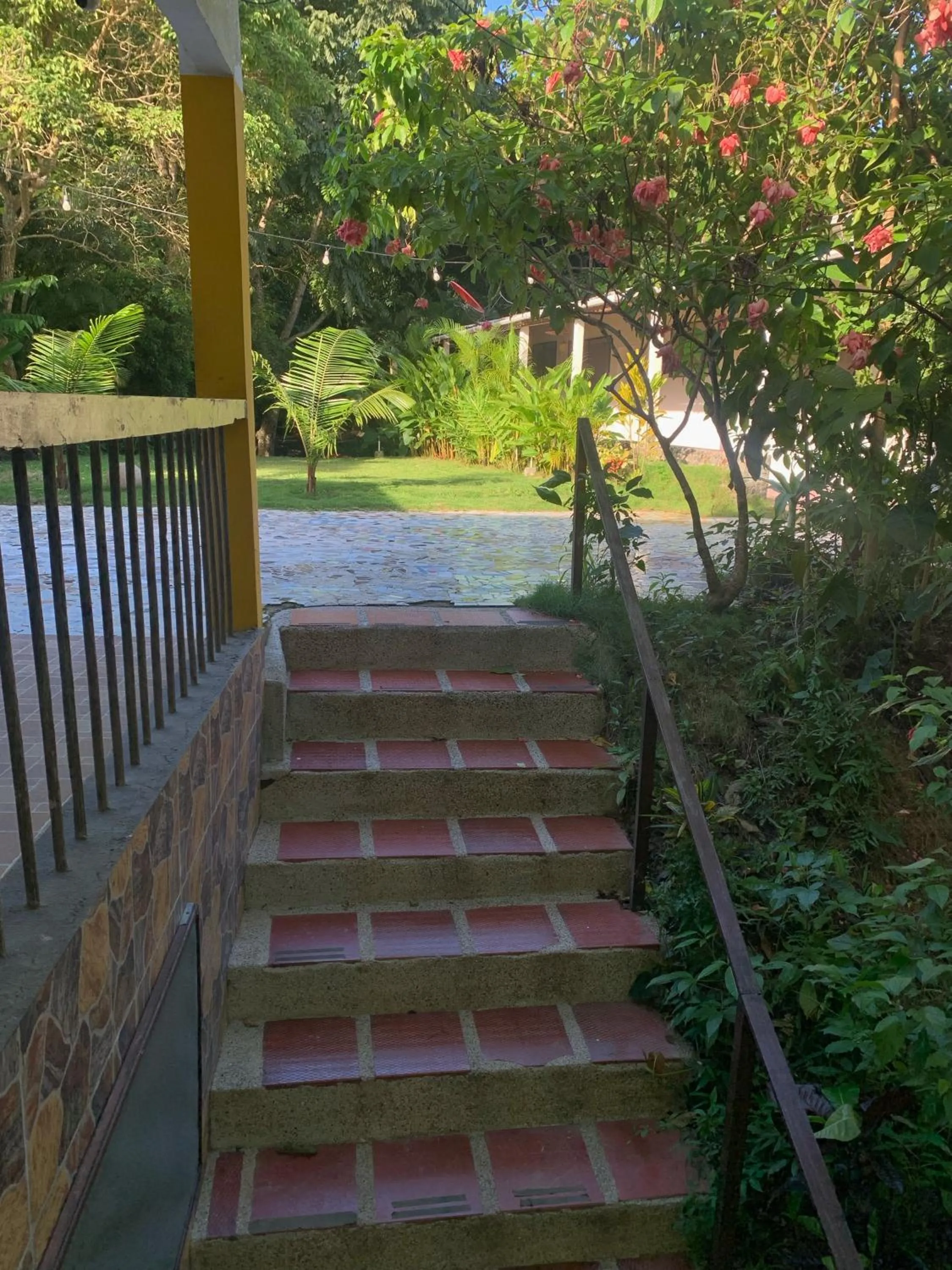 Garden in Hotel La Casablanca Tayrona
