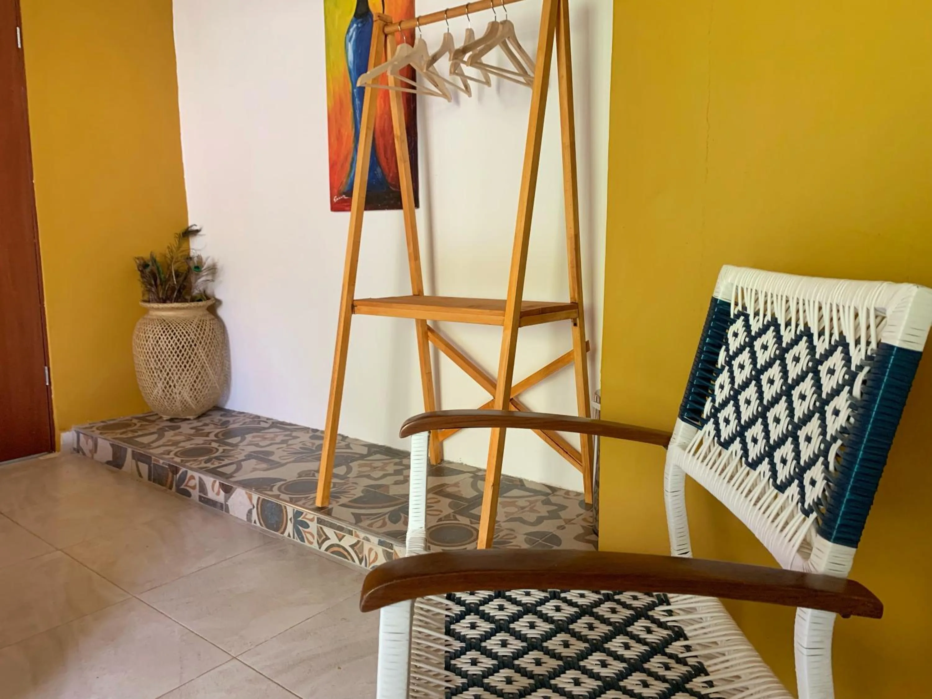 Seating area in Hotel La Casablanca Tayrona