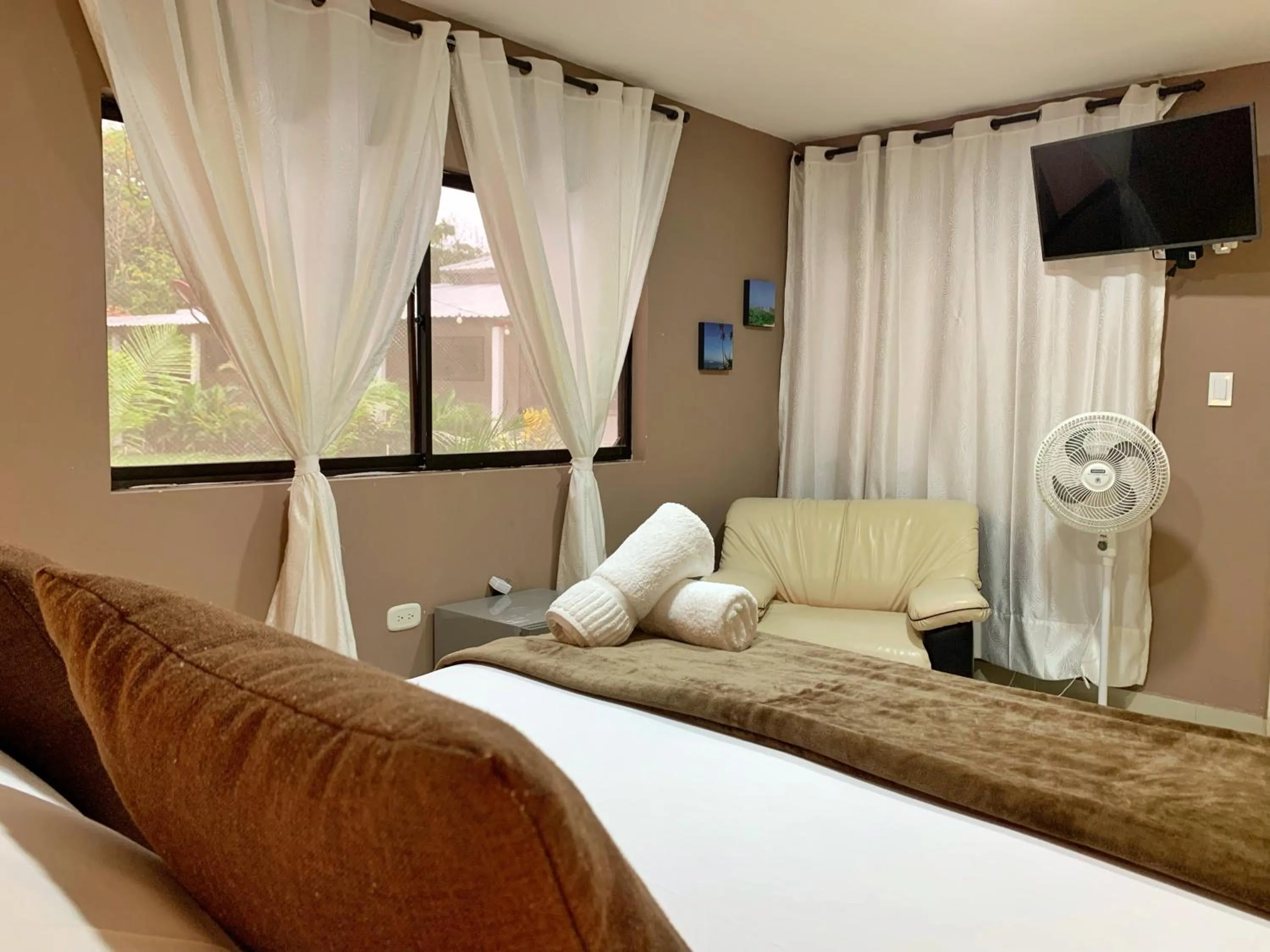 Bed in Hotel La Casablanca Tayrona