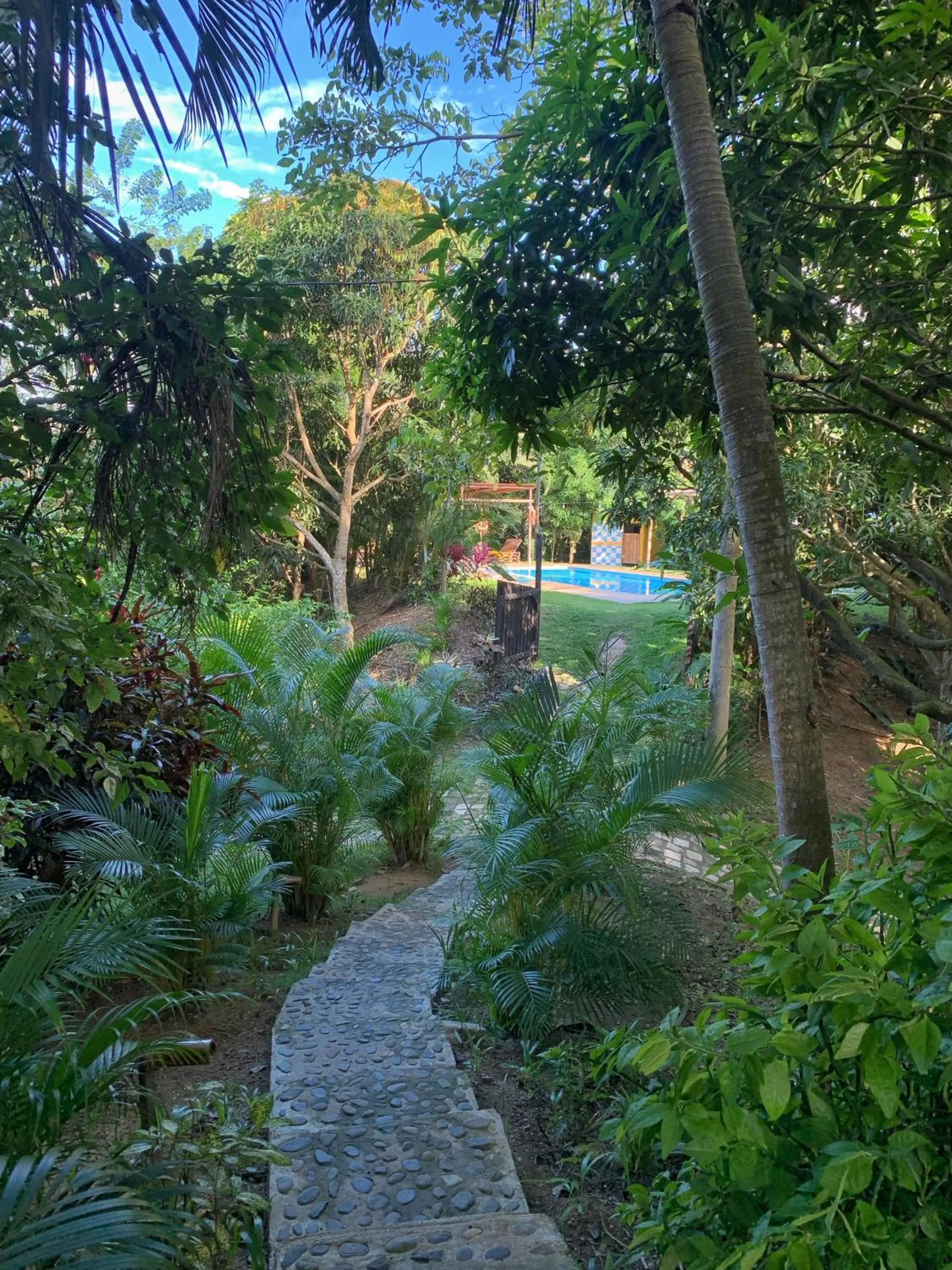 Garden in Hotel La Casablanca Tayrona