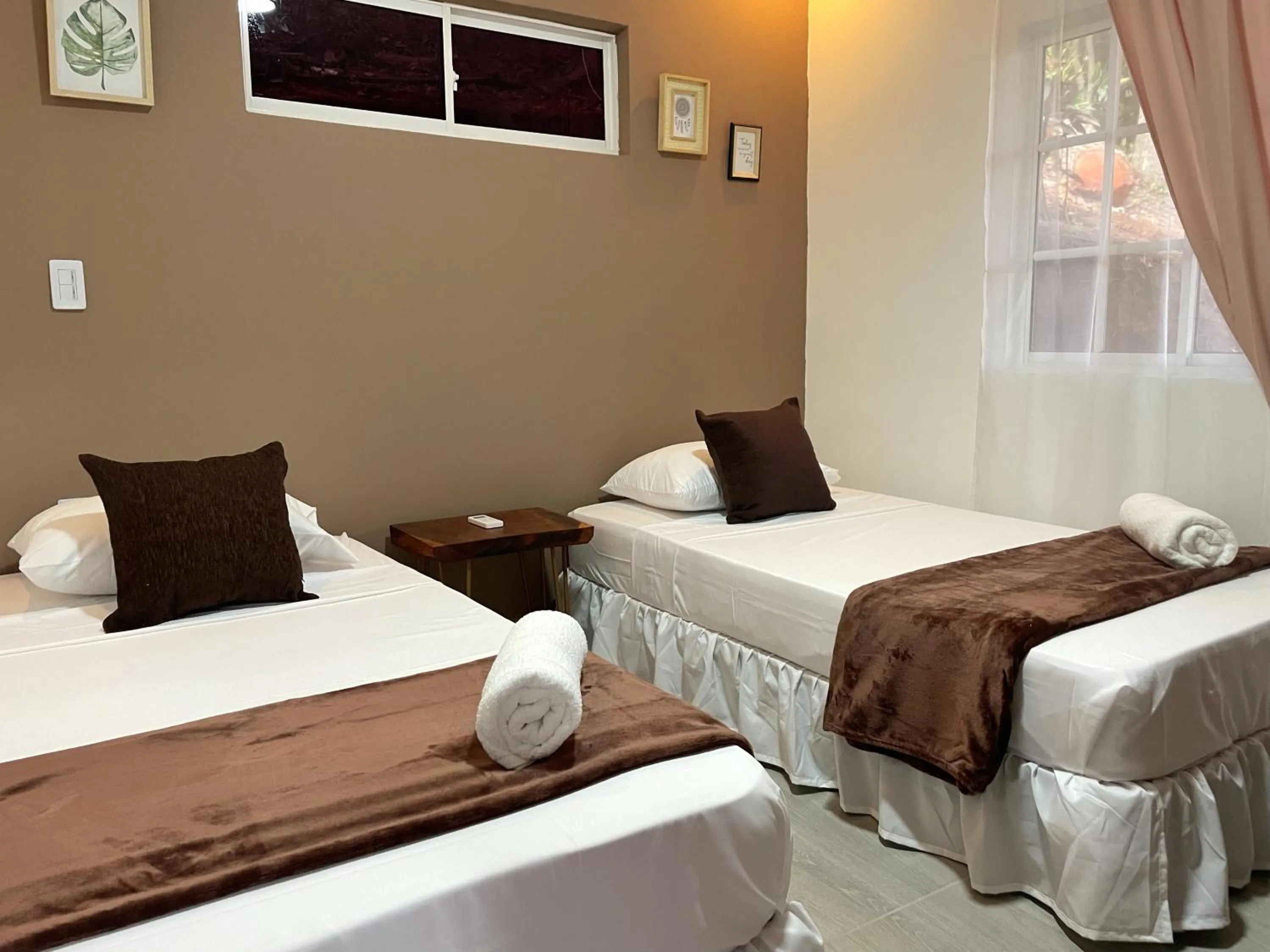 Bed in Hotel La Casablanca Tayrona