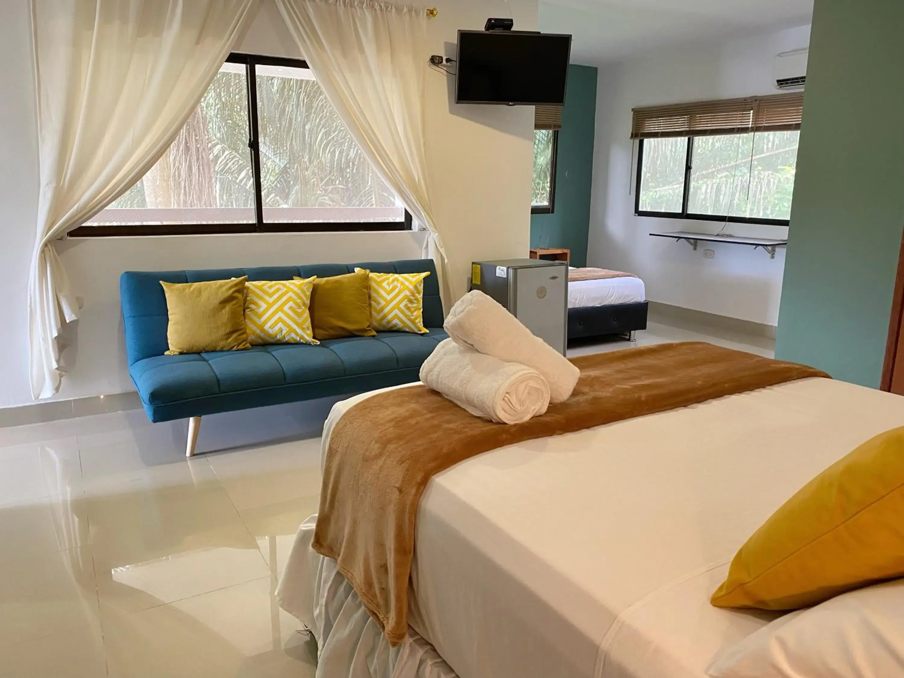 Deluxe Family Room in Hotel La Casablanca Tayrona Deluxe Family Room in Hotel La Casablanca Tayrona